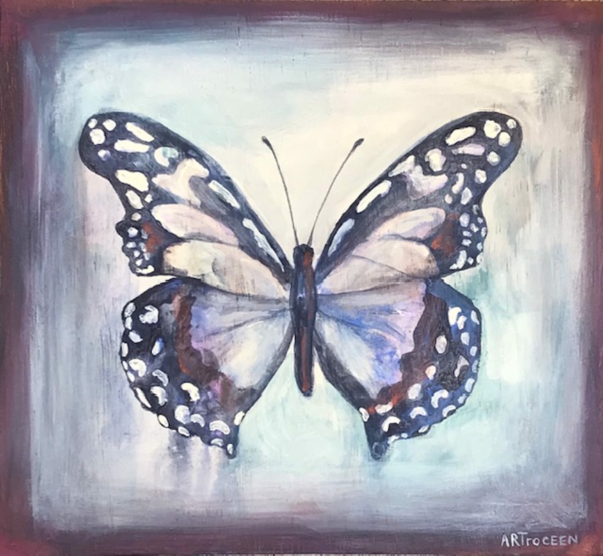 Butterfly I by Audrey R Troceen