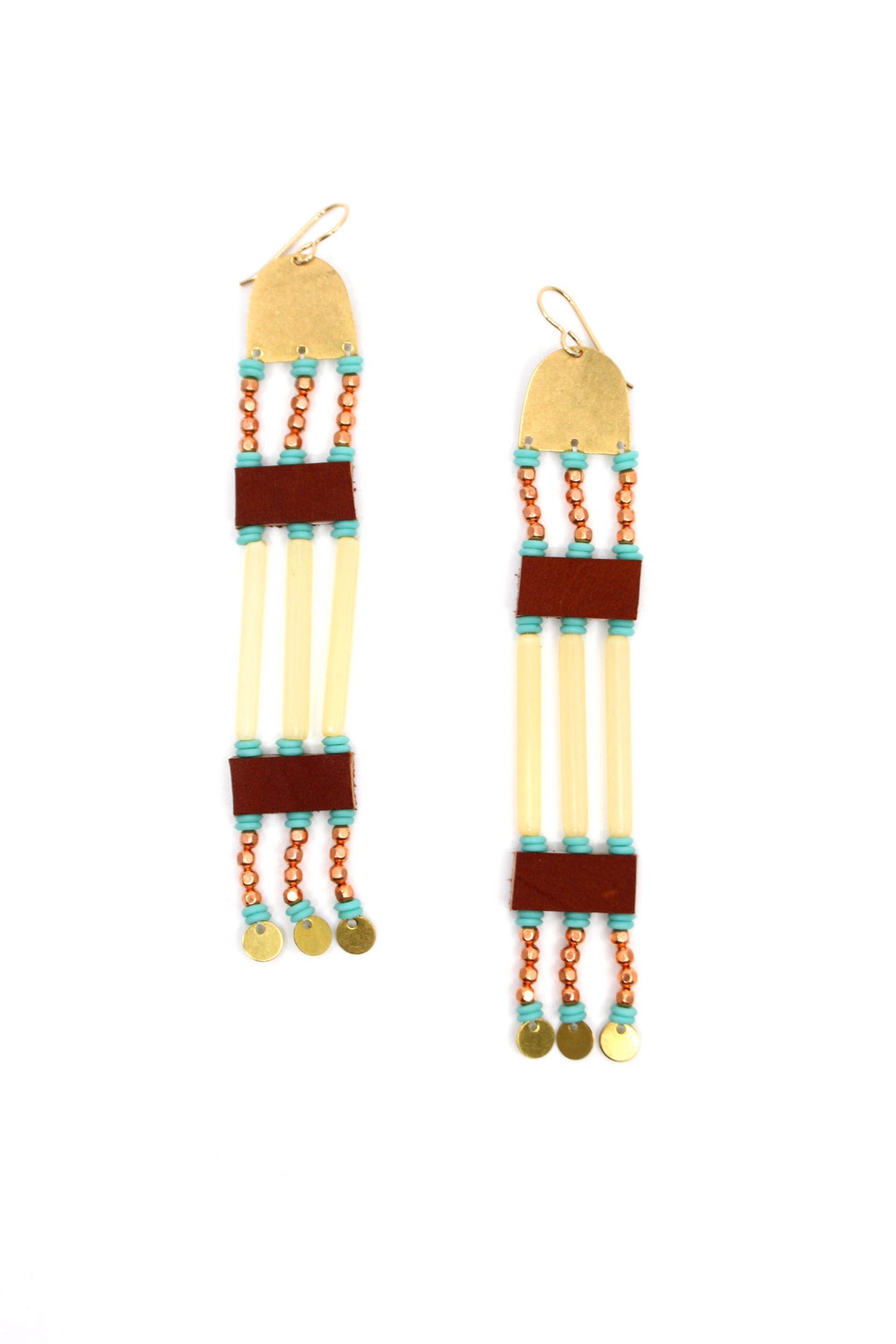 Long Earrings by Hollis Chitto