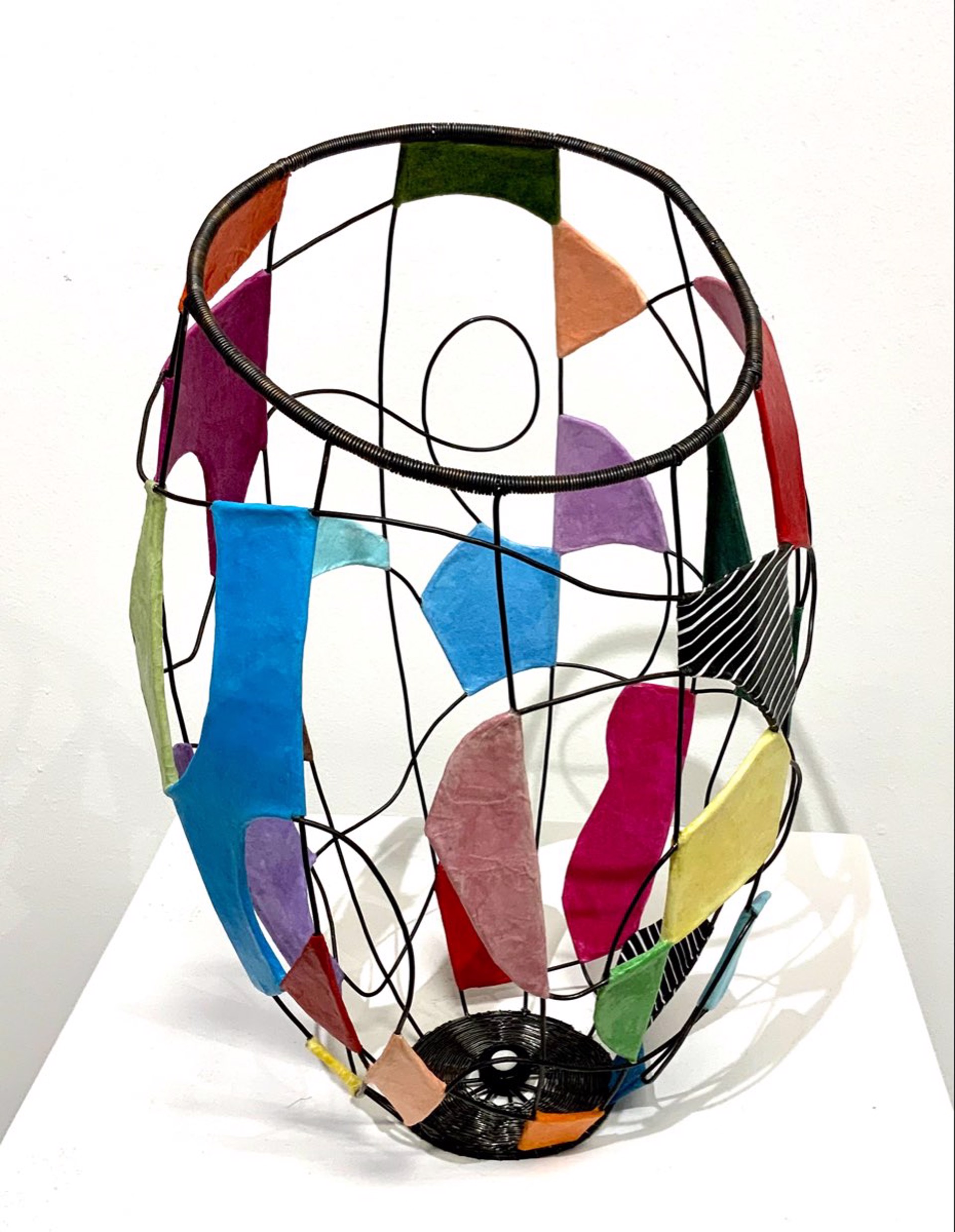 Kaleidoscope Basket by Sally Prangley