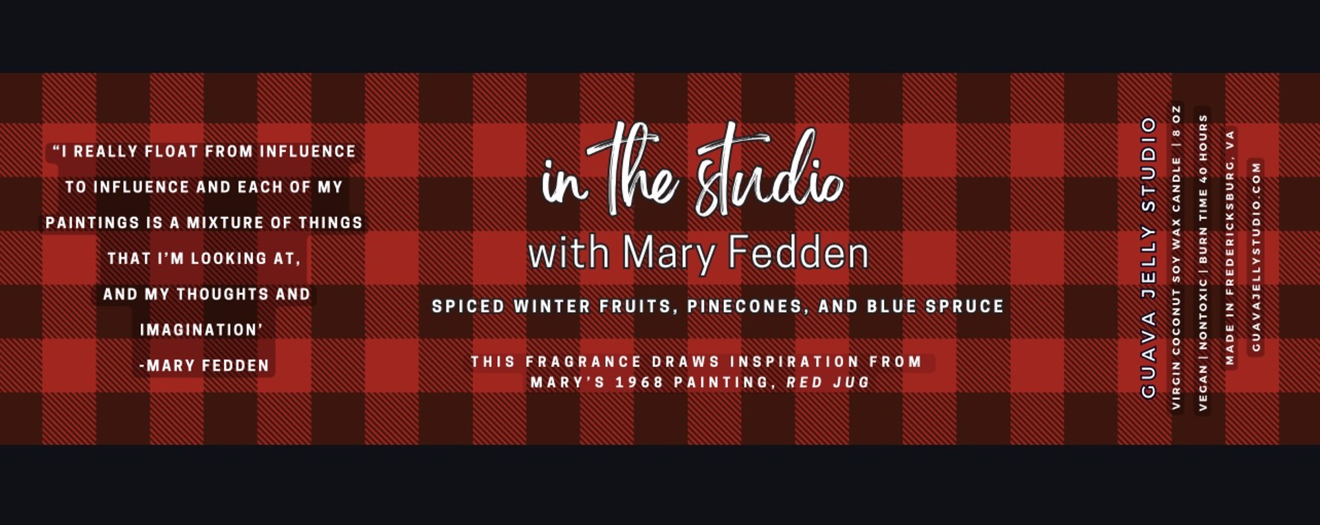Candle | in the studio with Mary Fedden by Guava Jelly | Devin Curry