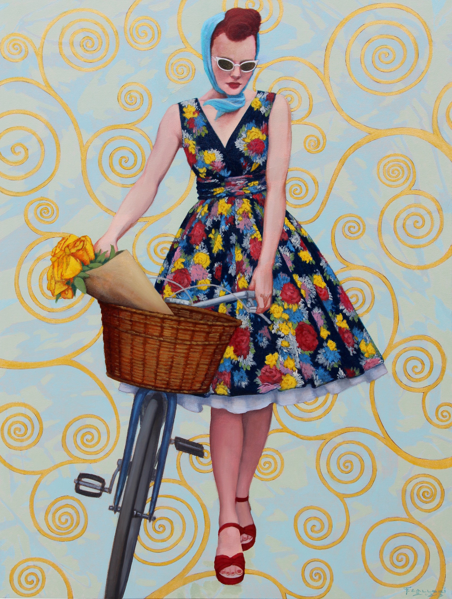 Golden Blossoms by Fred Calleri