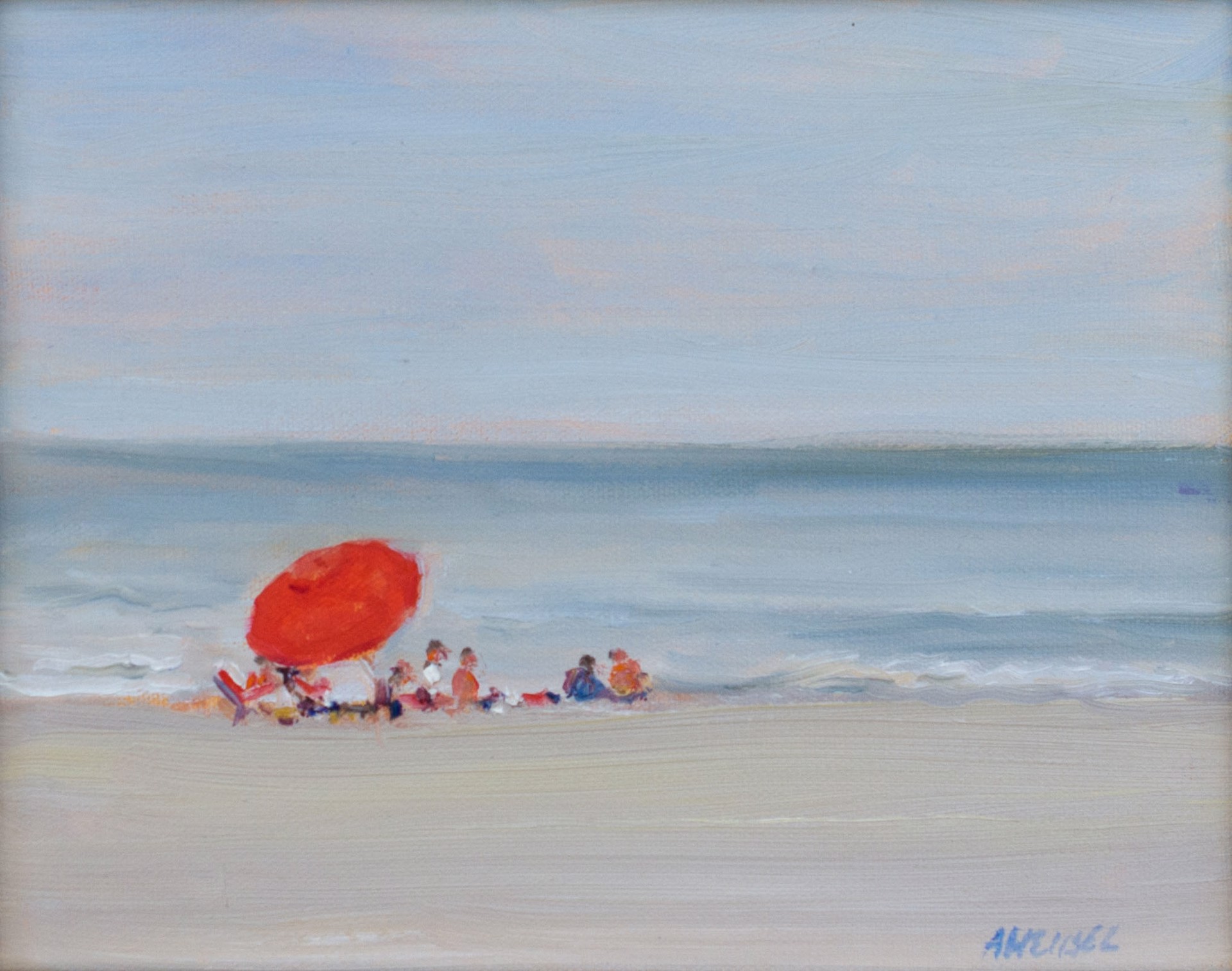 Beach Picnic by Ann Weibel