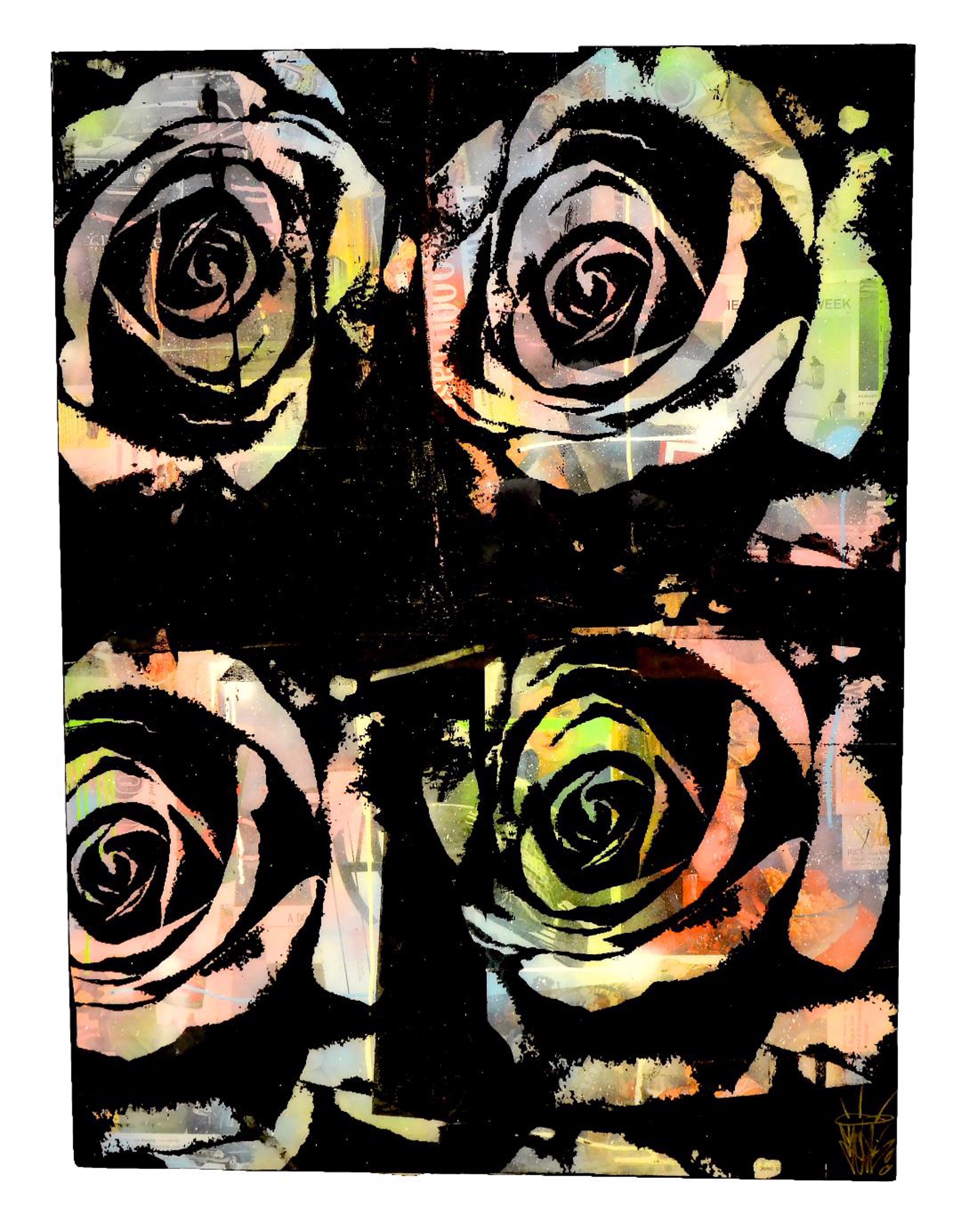Abstract Rose 1 - SOLD - Commission Available by Seek One