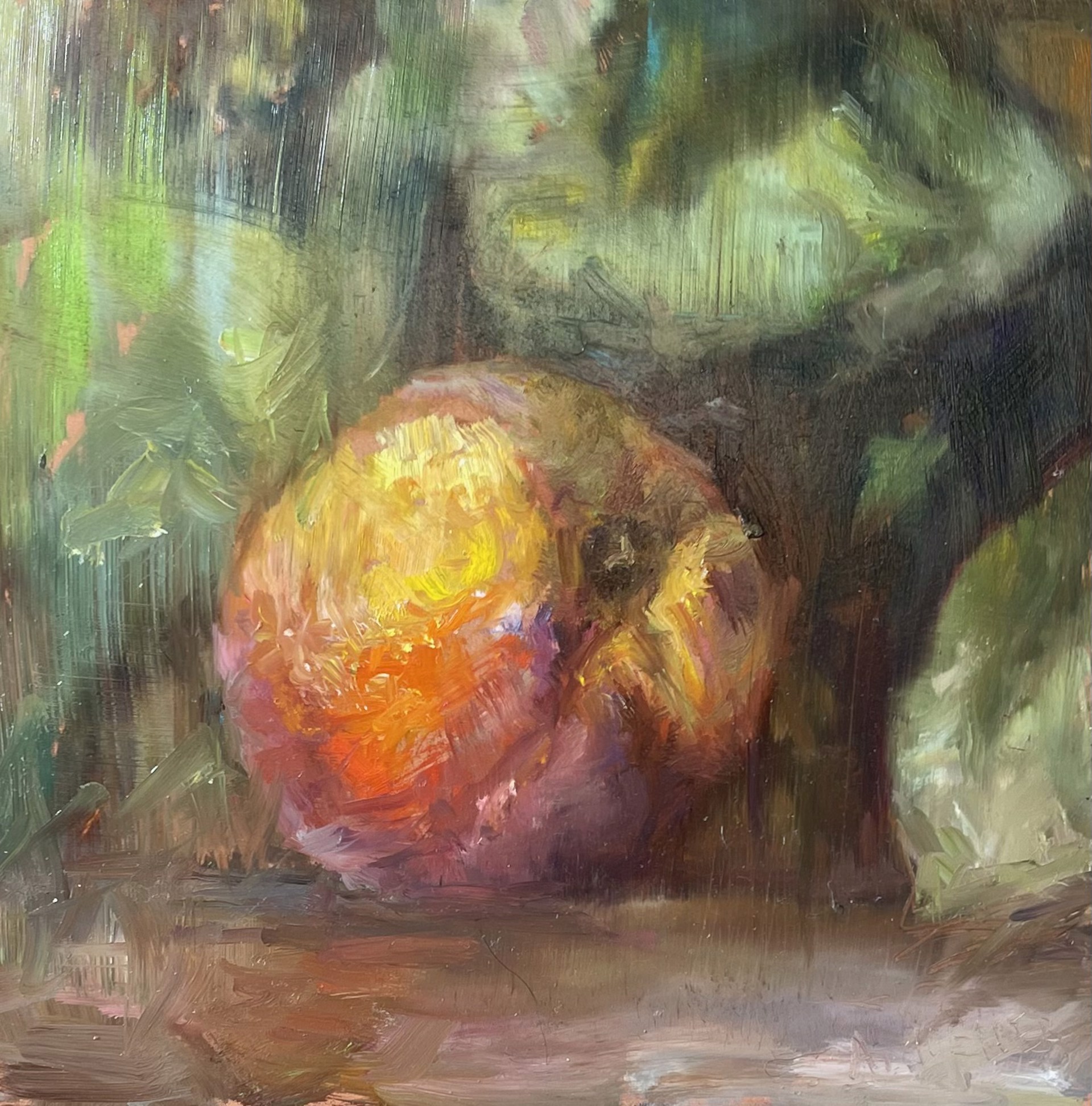 Soft Peach Study by Ann Moeller Steverson