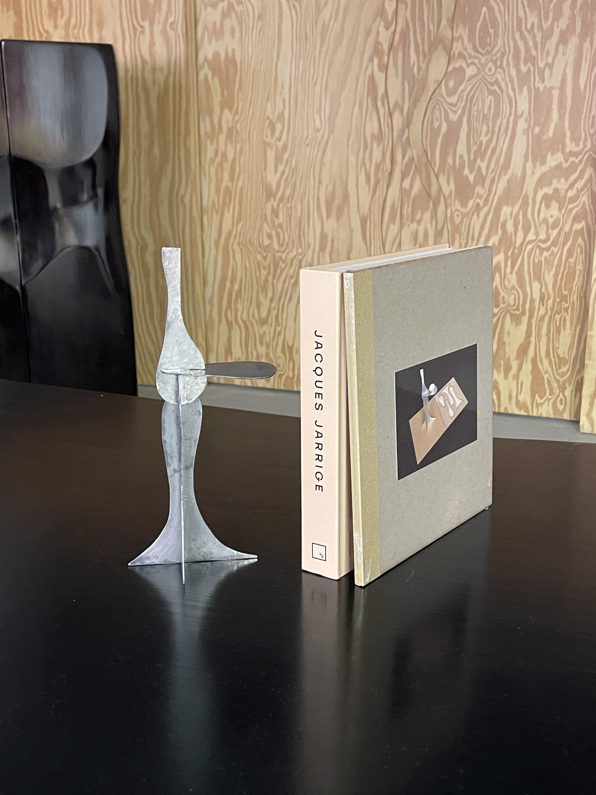 Collector's  limited edition book Jacques Jarrige with Candleholder by Jacques Jarrige