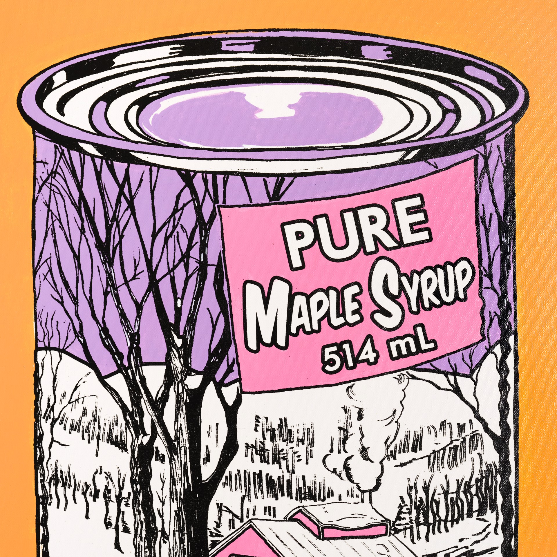 Maple Syrup (Orange/Purple) by Whatisadam