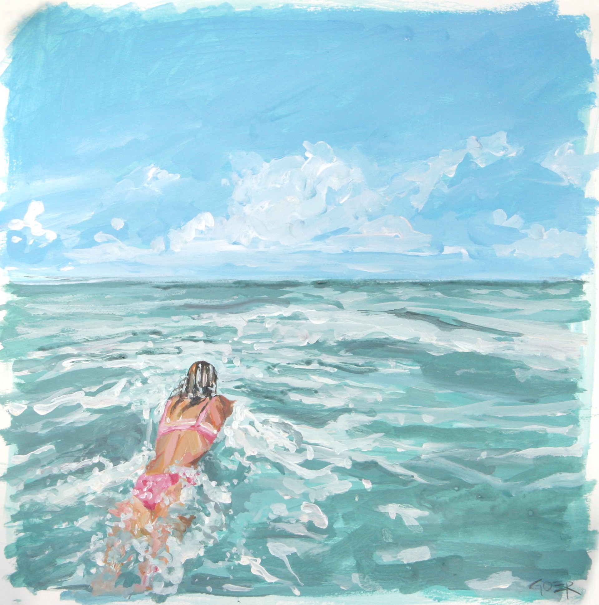 Free Dive by Chelsea Goer