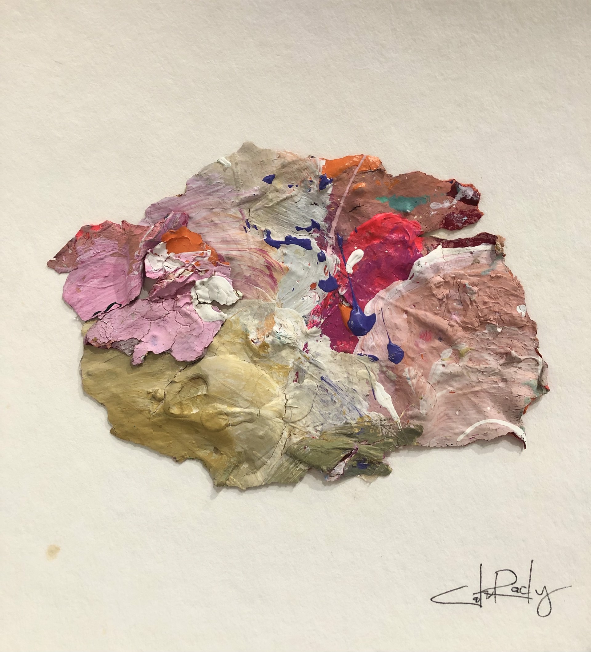 Palette Scrape - 118 by Catie Radney