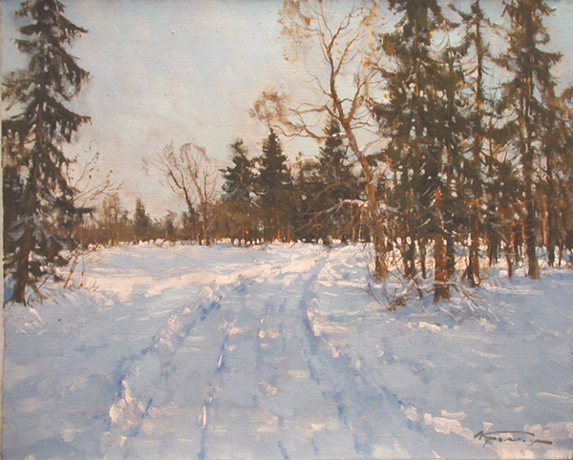 Winter Day by Alexander Kremer