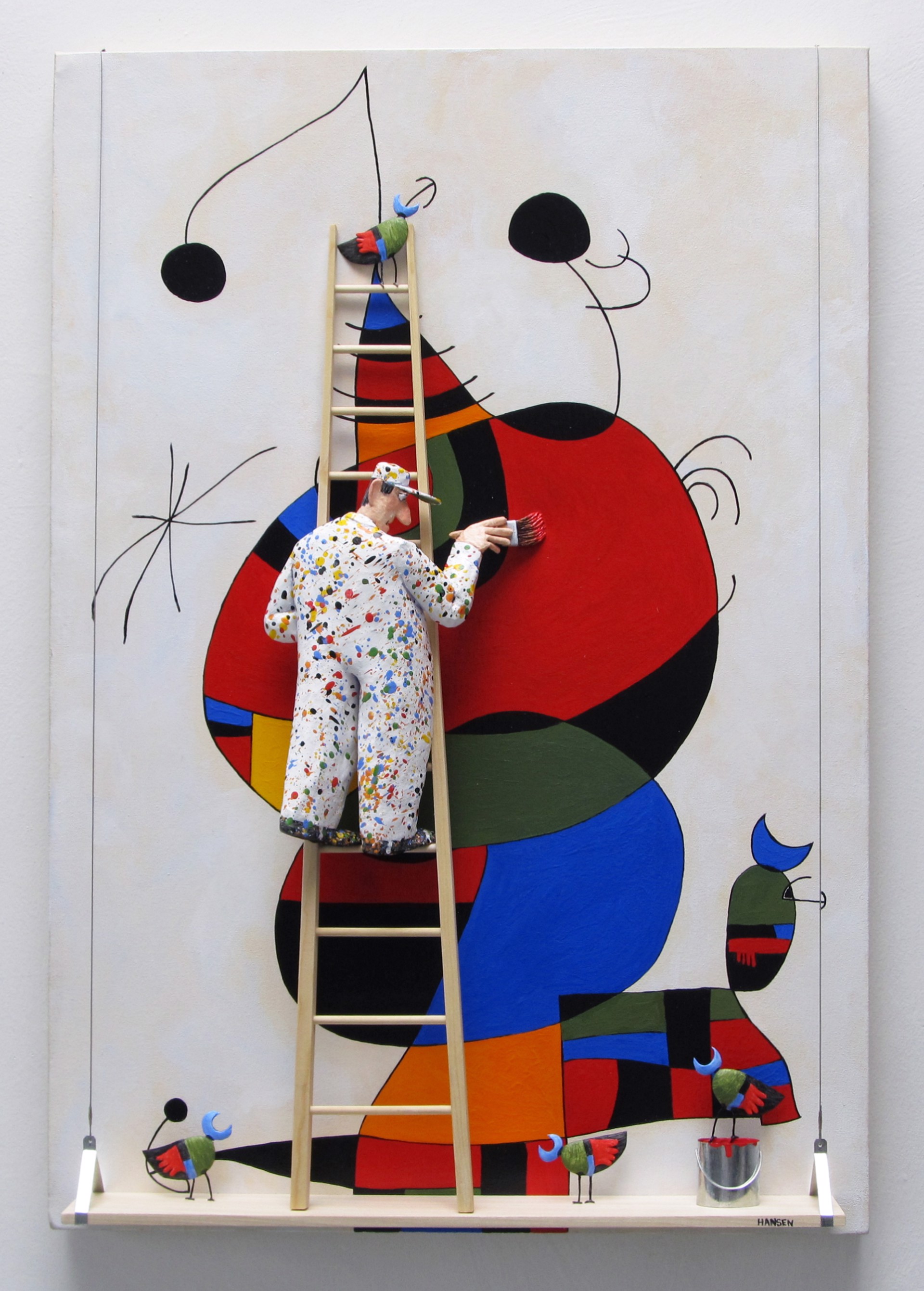 Woman, Bird and Star, 1973 Joan Miró by Stephen Hansen