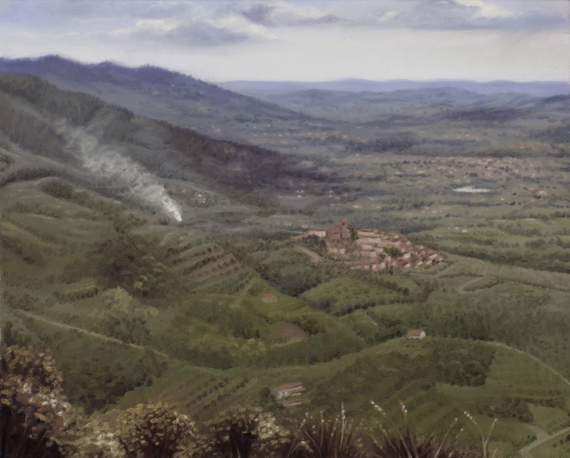 View From Monsummano Alto by Nicholas Baxter