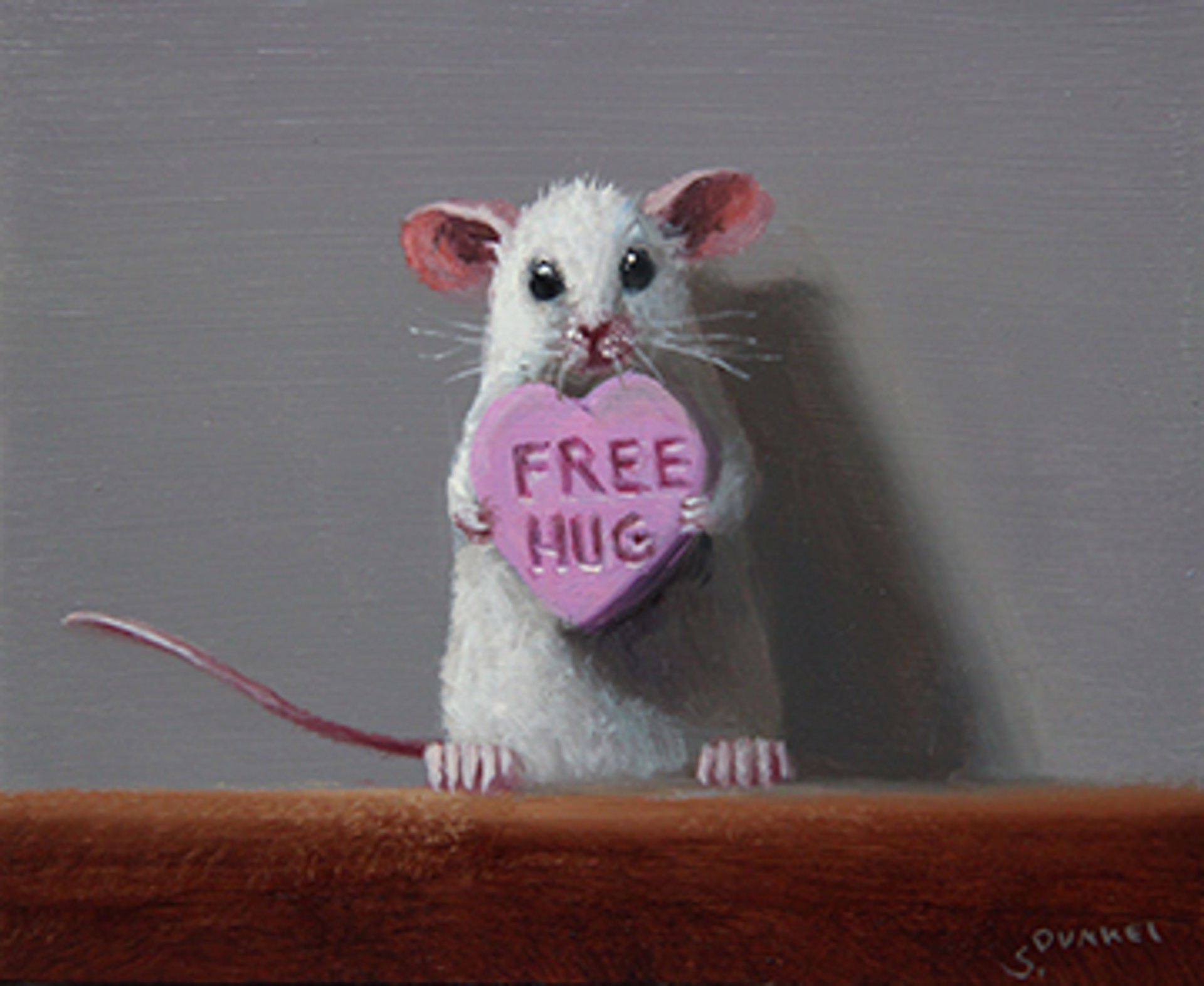 Free hug by Stuart Dunkel