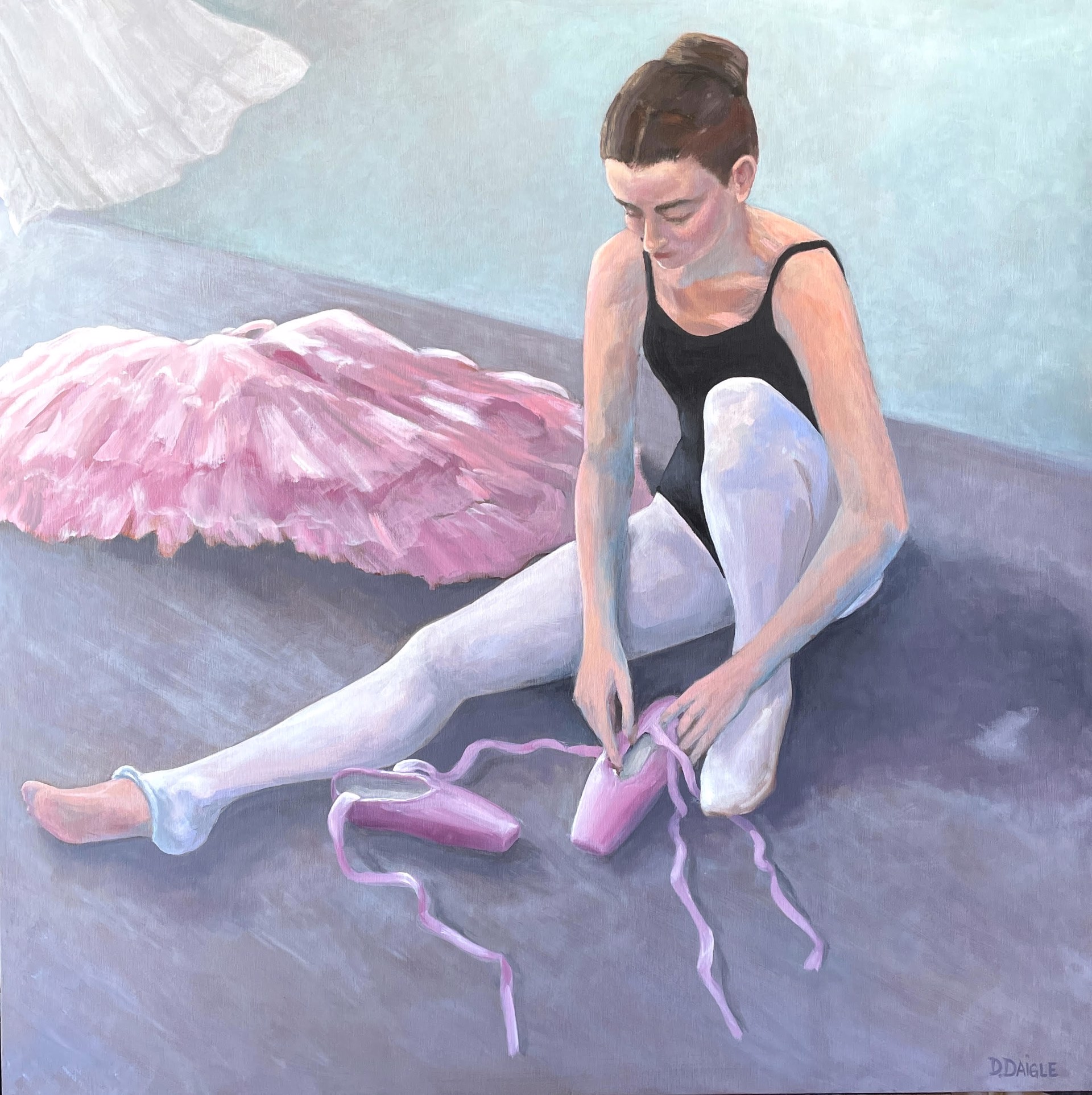 Blue Ballerina by Diane Daigle