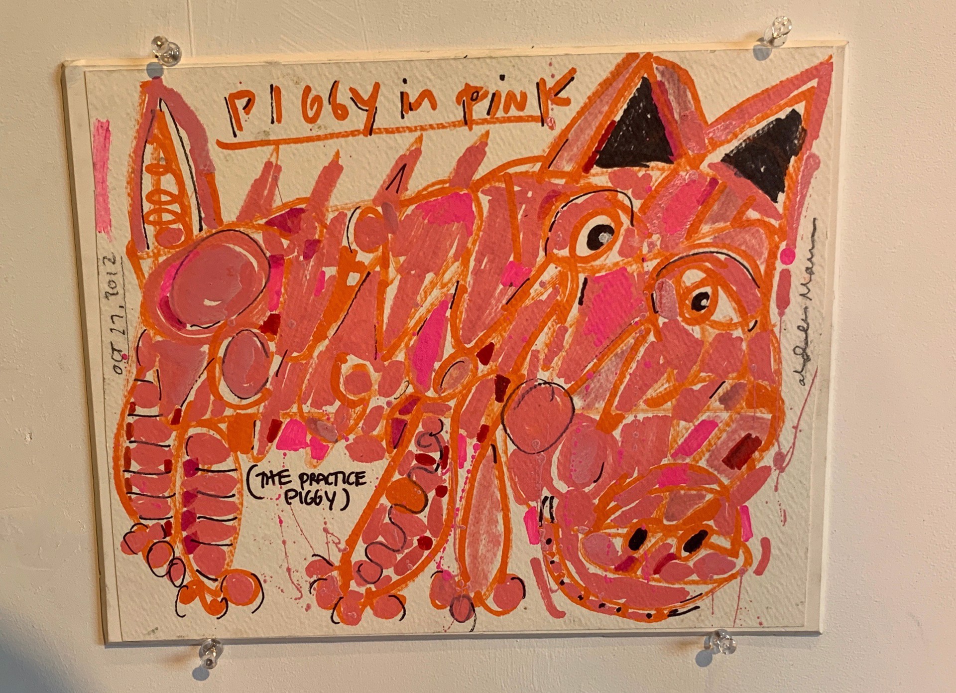 Piggy in Pink by Alden Marin