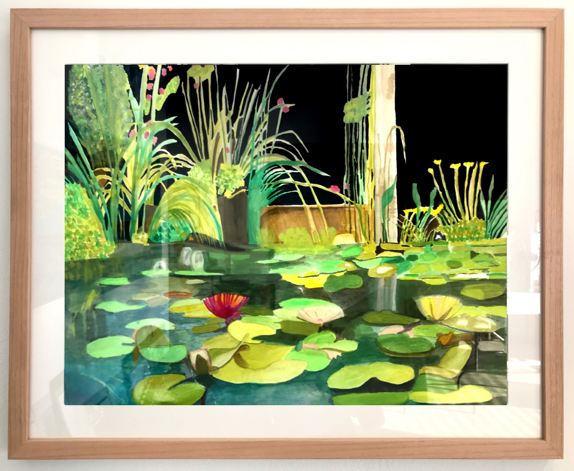 The Lily Pond by Aracelis Rivera