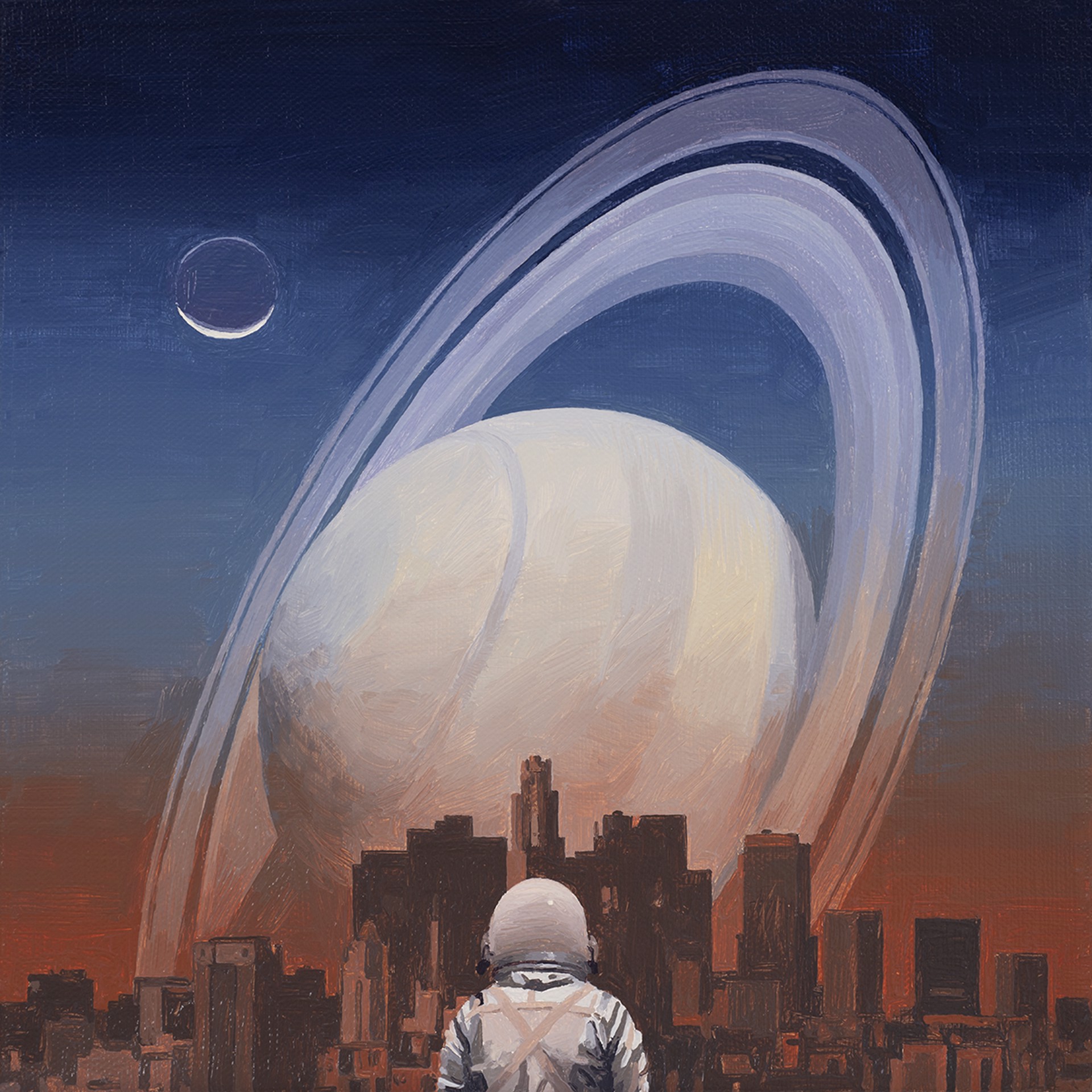 Saturn Rises by Scott Listfield