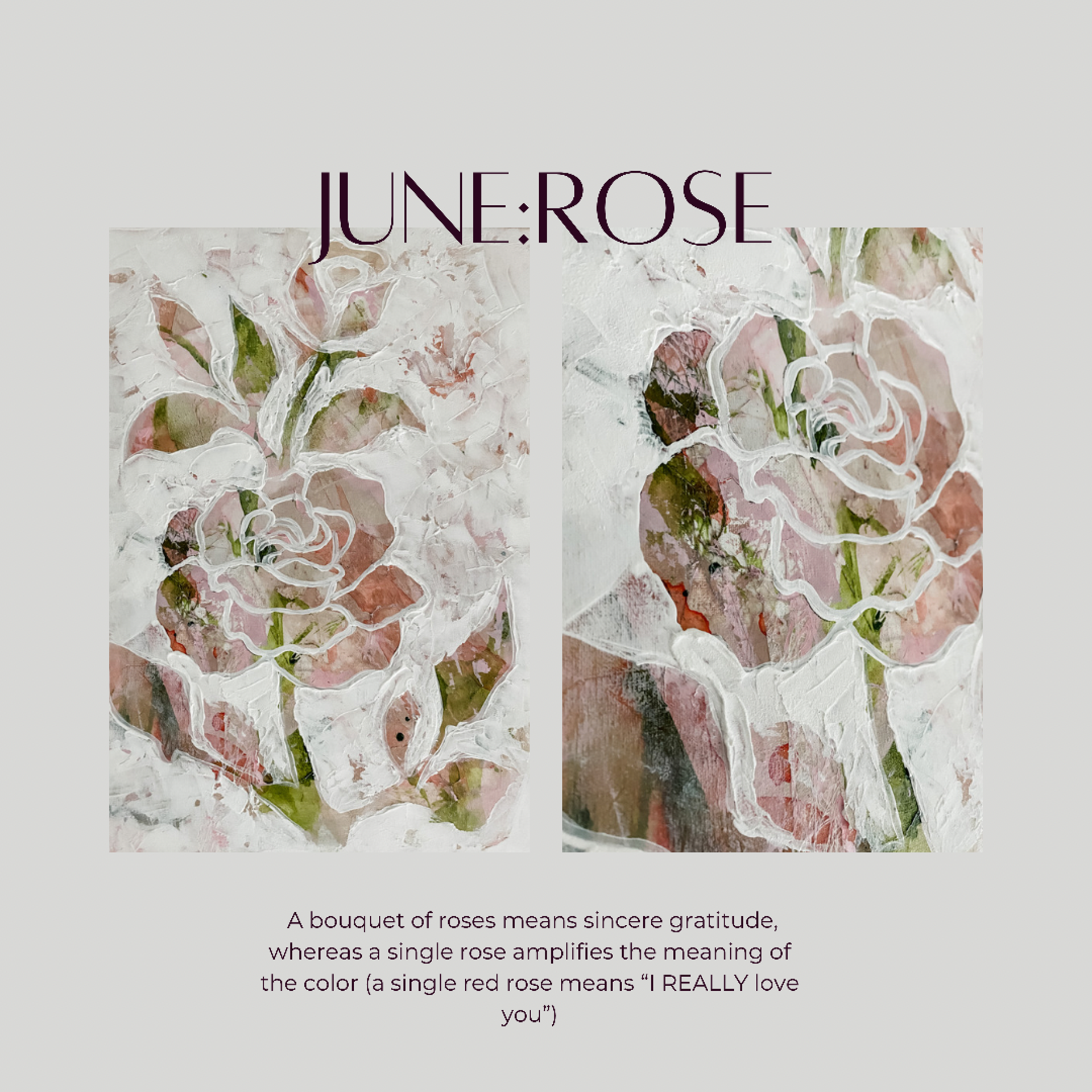 June Roses by Corinne Mitchell