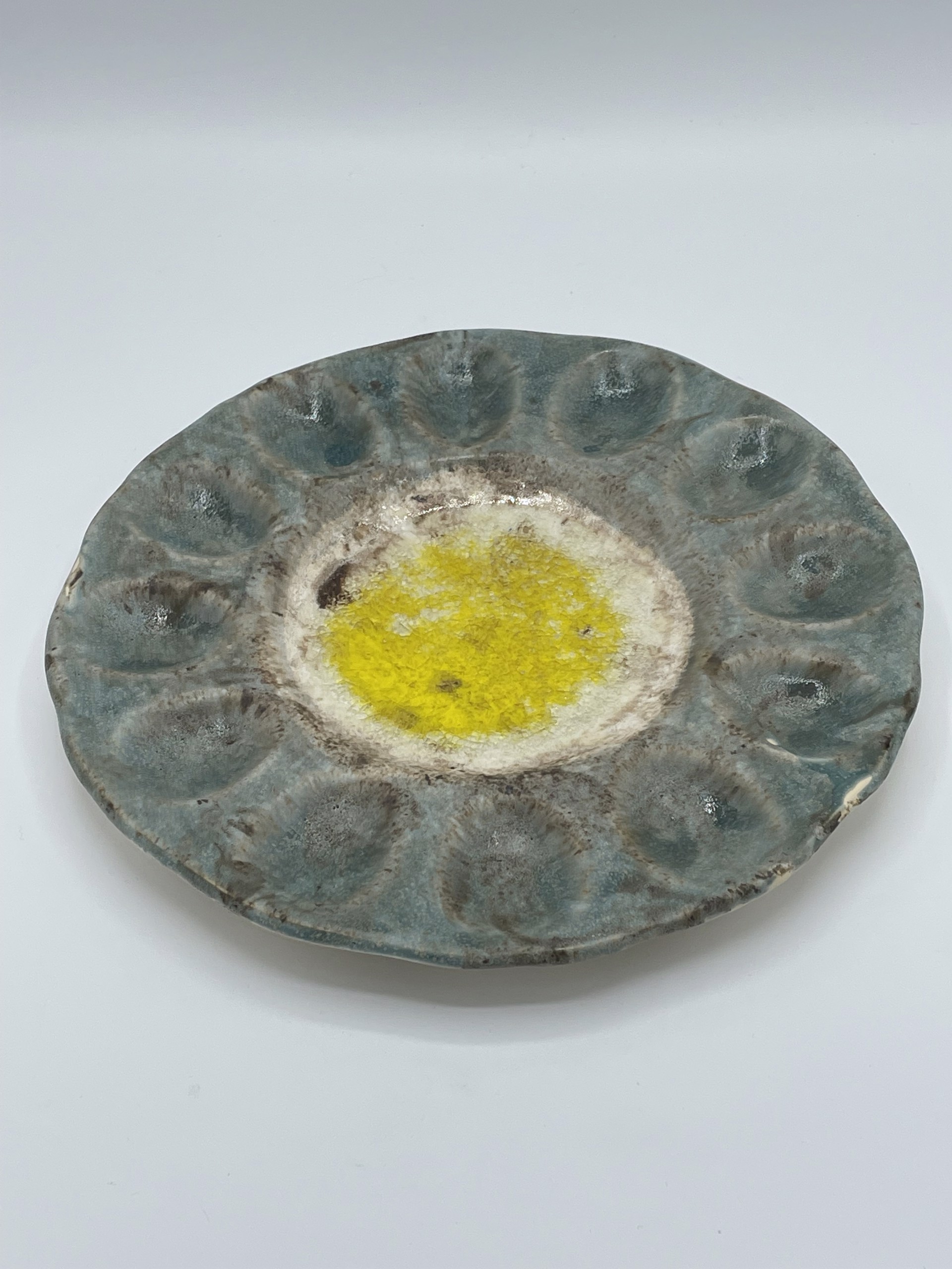 Egg Tray by Satterfield Pottery