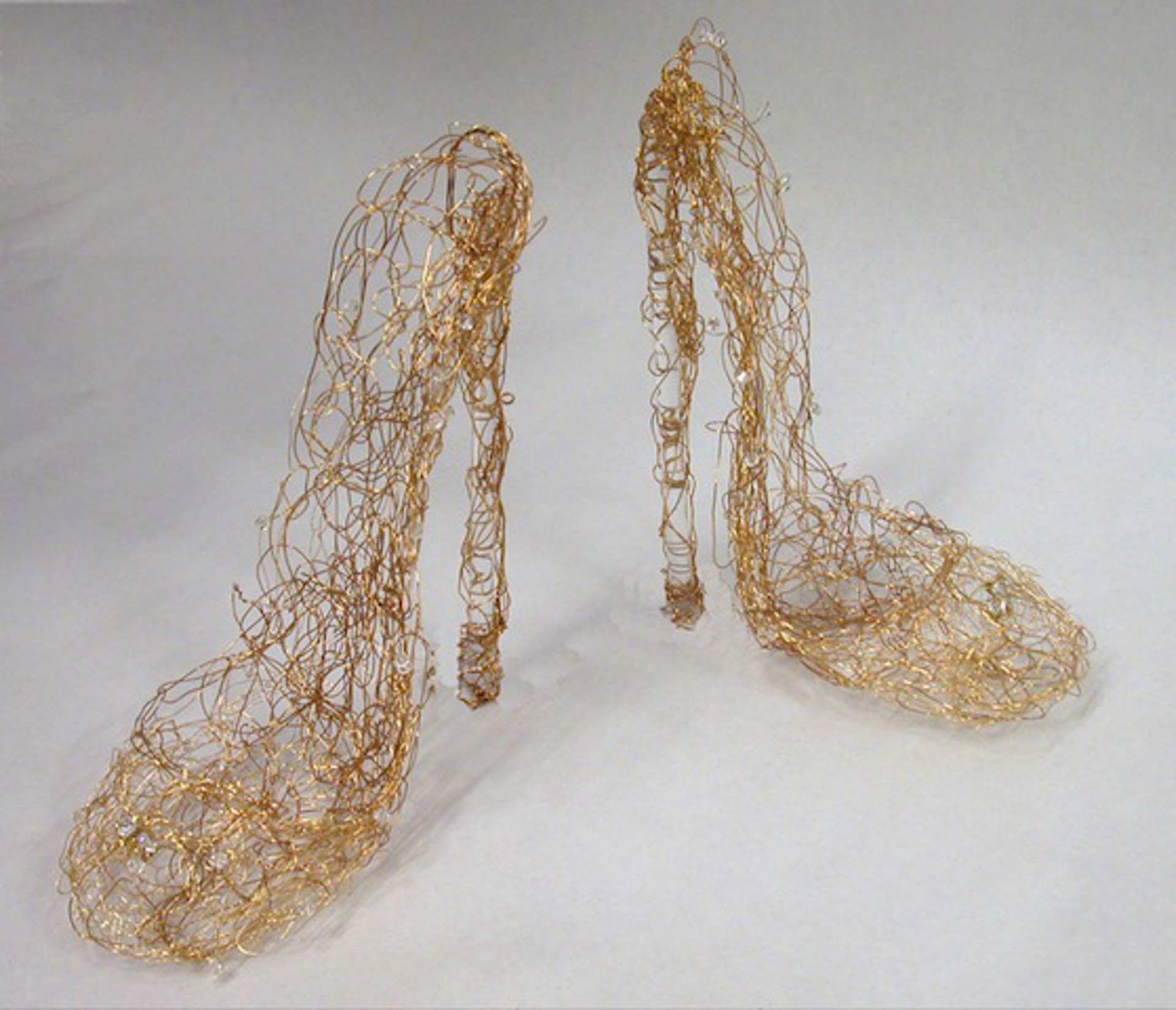 *Wire Shoes by Susan Freda