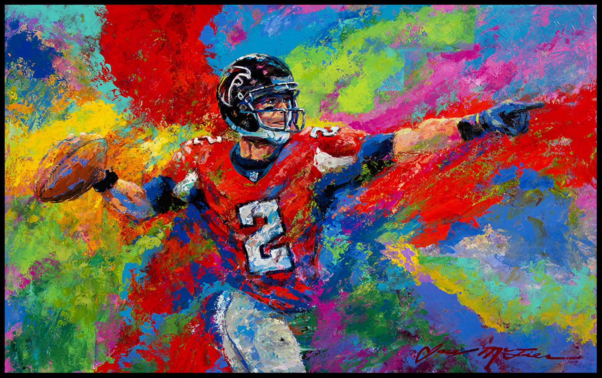 "Go Deep" Matt Ryan by Jace McTier