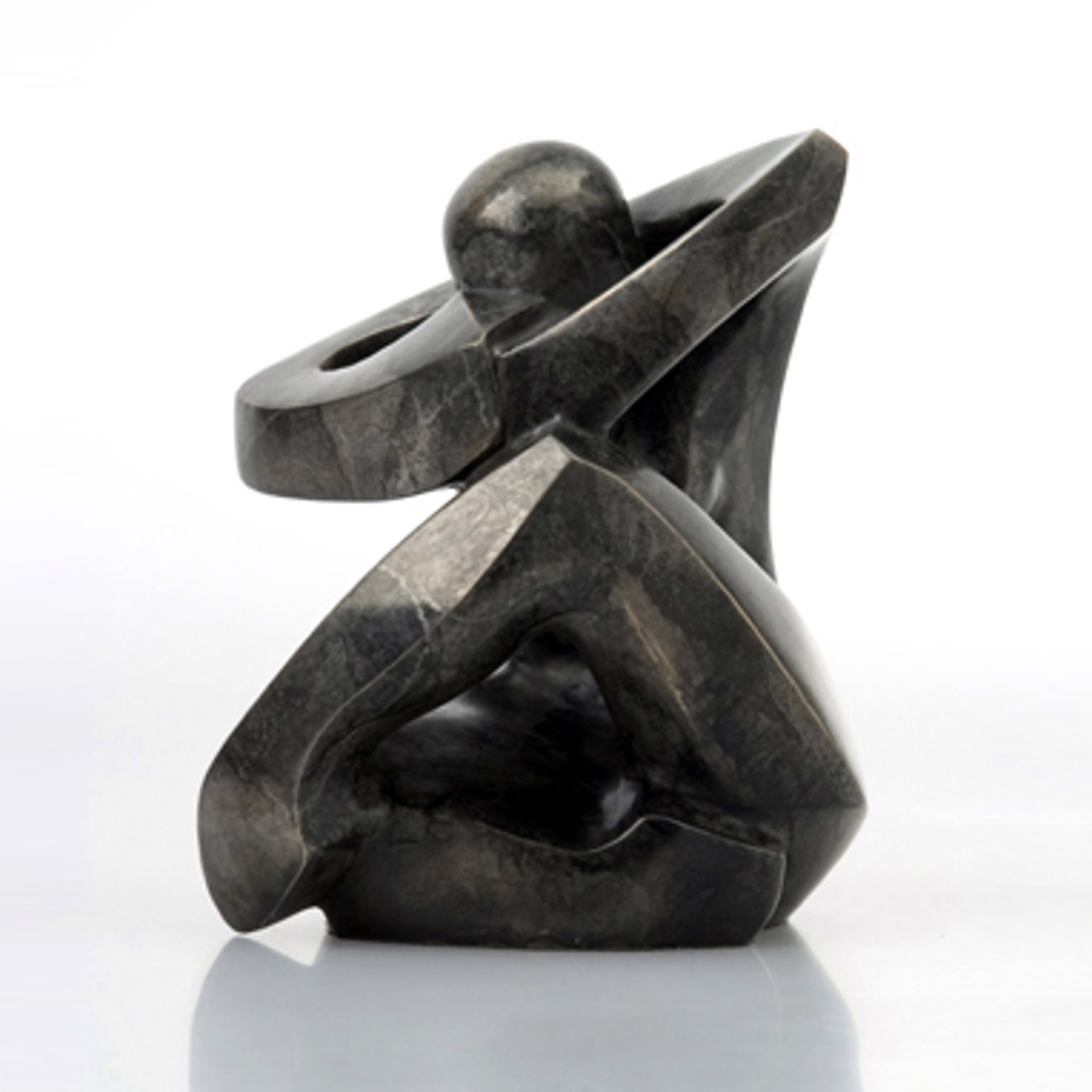 "Secrets" bronze sculpture by Mark Yale Harris