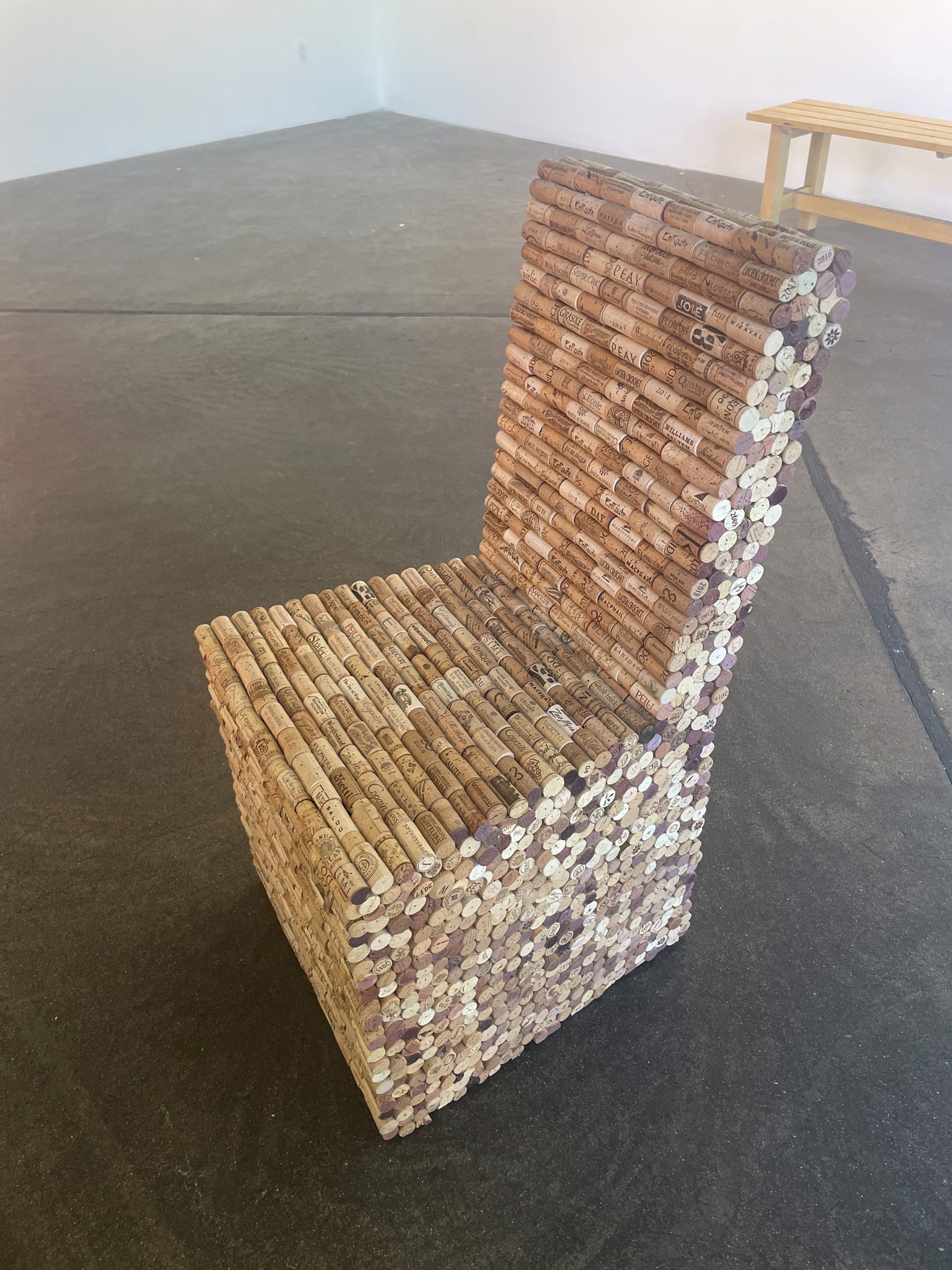 Cork Chair by Aaron Kramer
