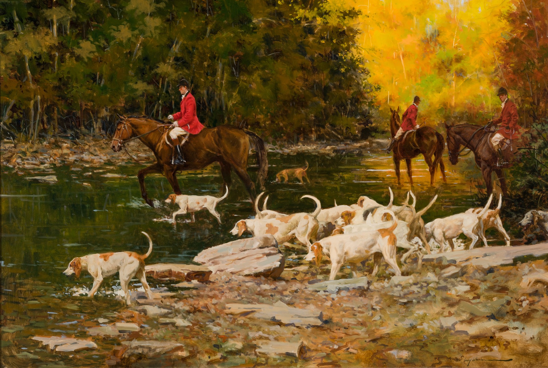 CROSSING THE CREEK by Larry Dodd Wheeler