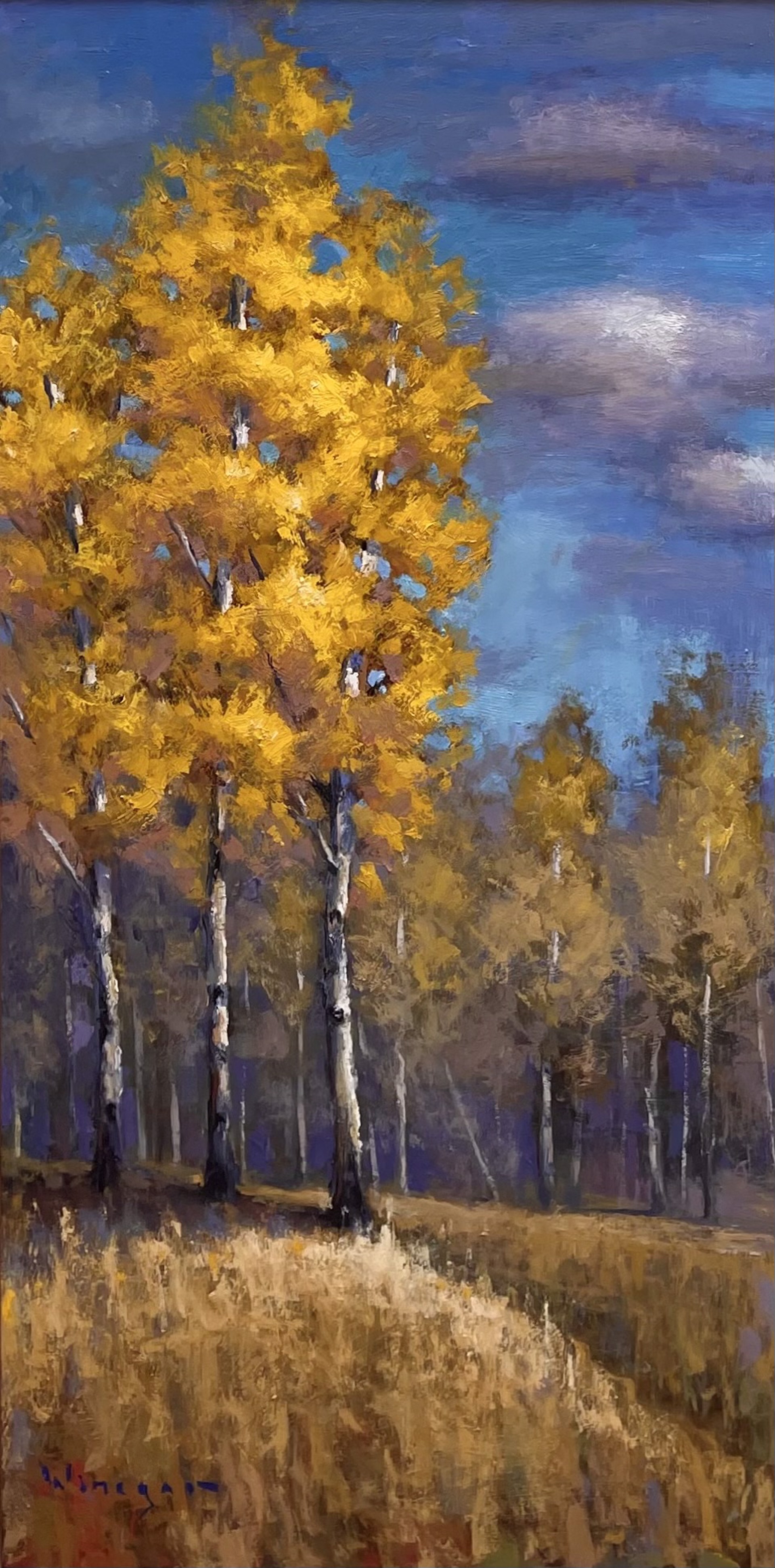 Gold on the Trees by Seth Winegar