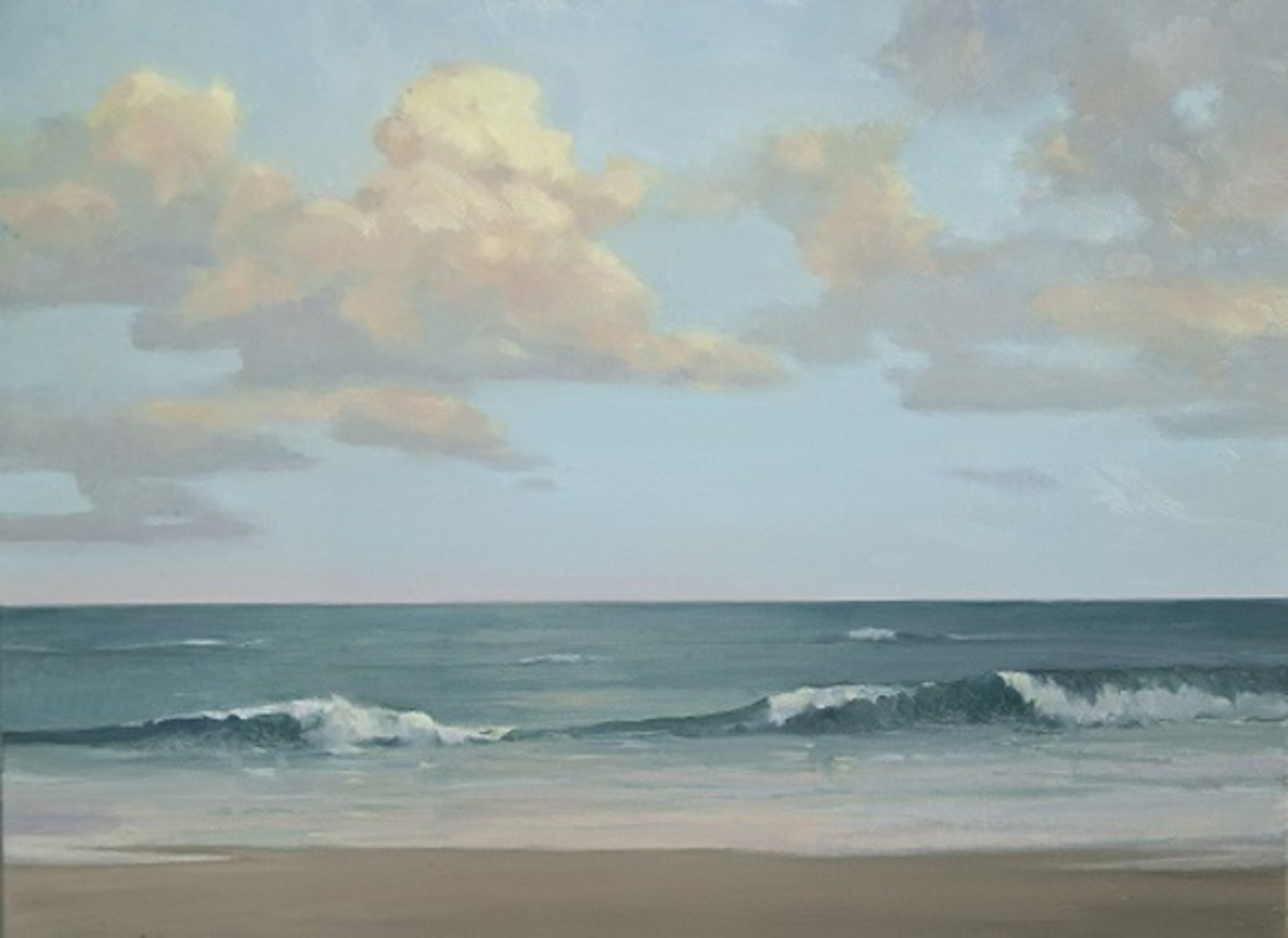 Tranquil Sea by Leonard Mizerek