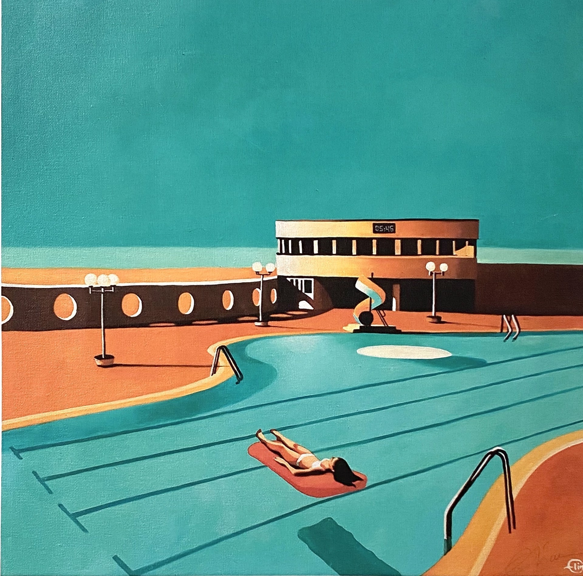 Pool of Trouville, Shhh... by Emilie Arnoux