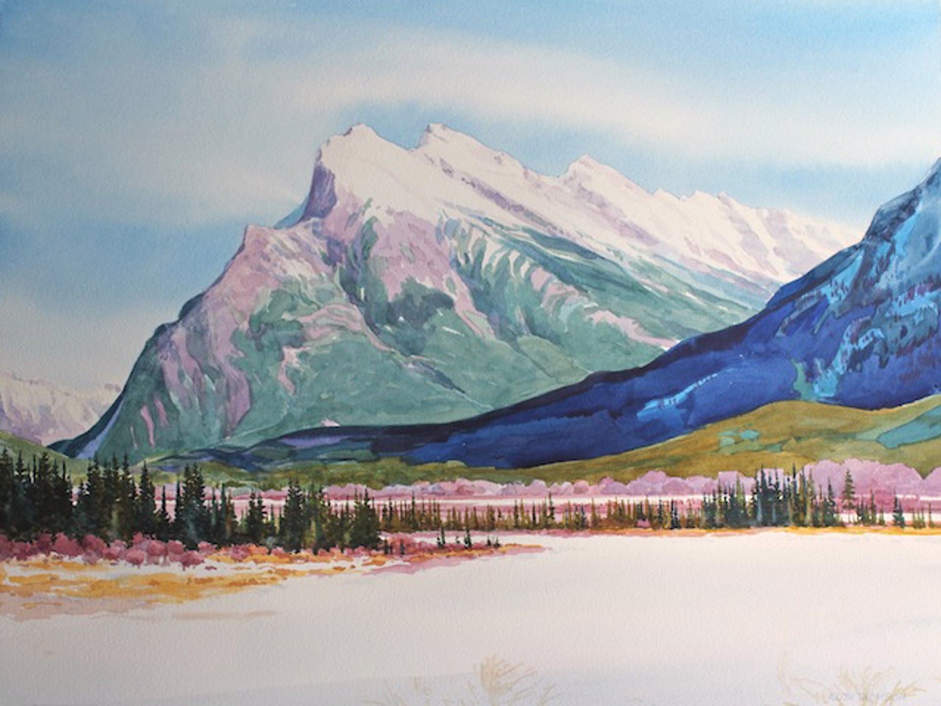 Mount Rundle #3 by Keith Thomson