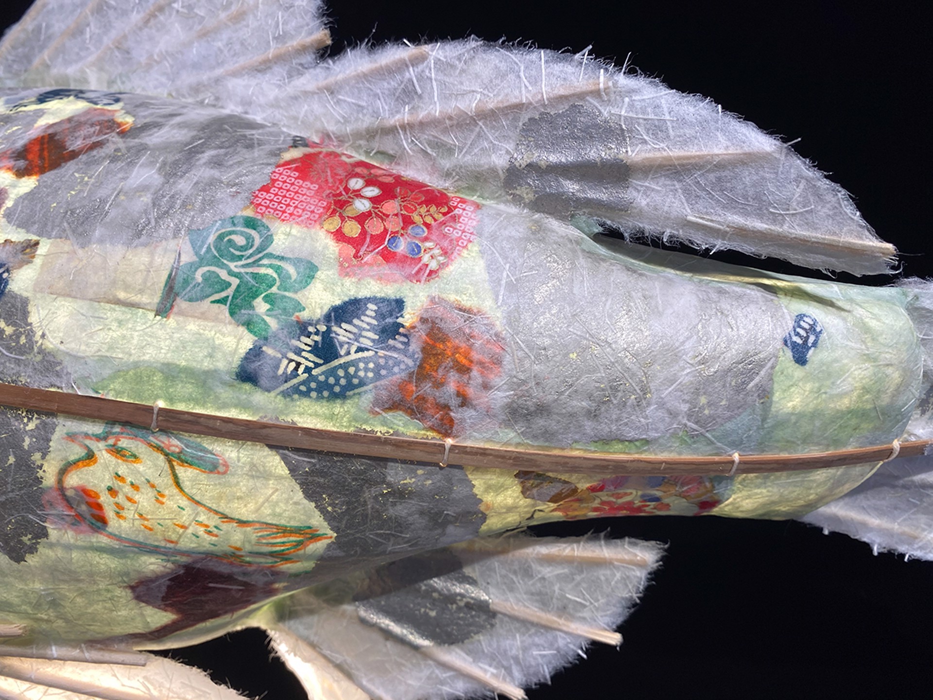 Silver Scale Jade Koi by Elaine Hanowell