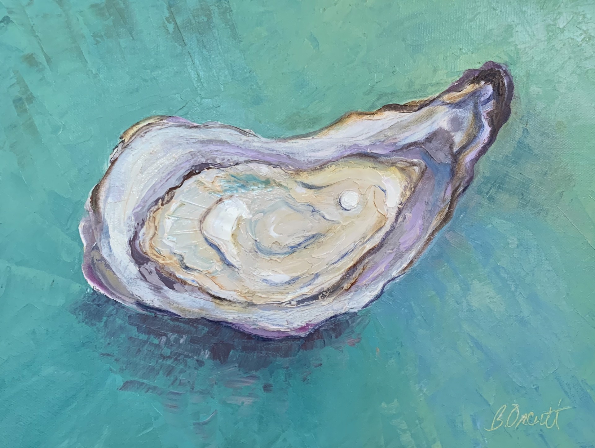 Lucky Oyster by Brenda Orcutt