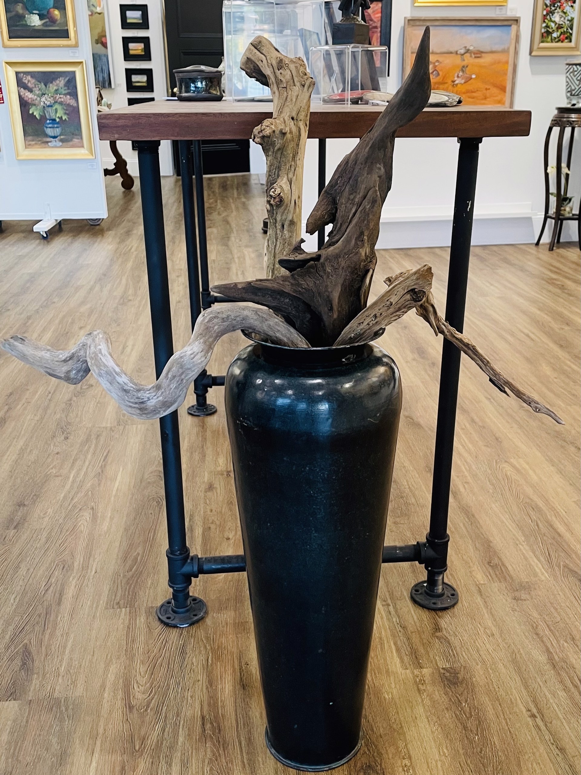 Driftwood Vase Decor by Jason Davis