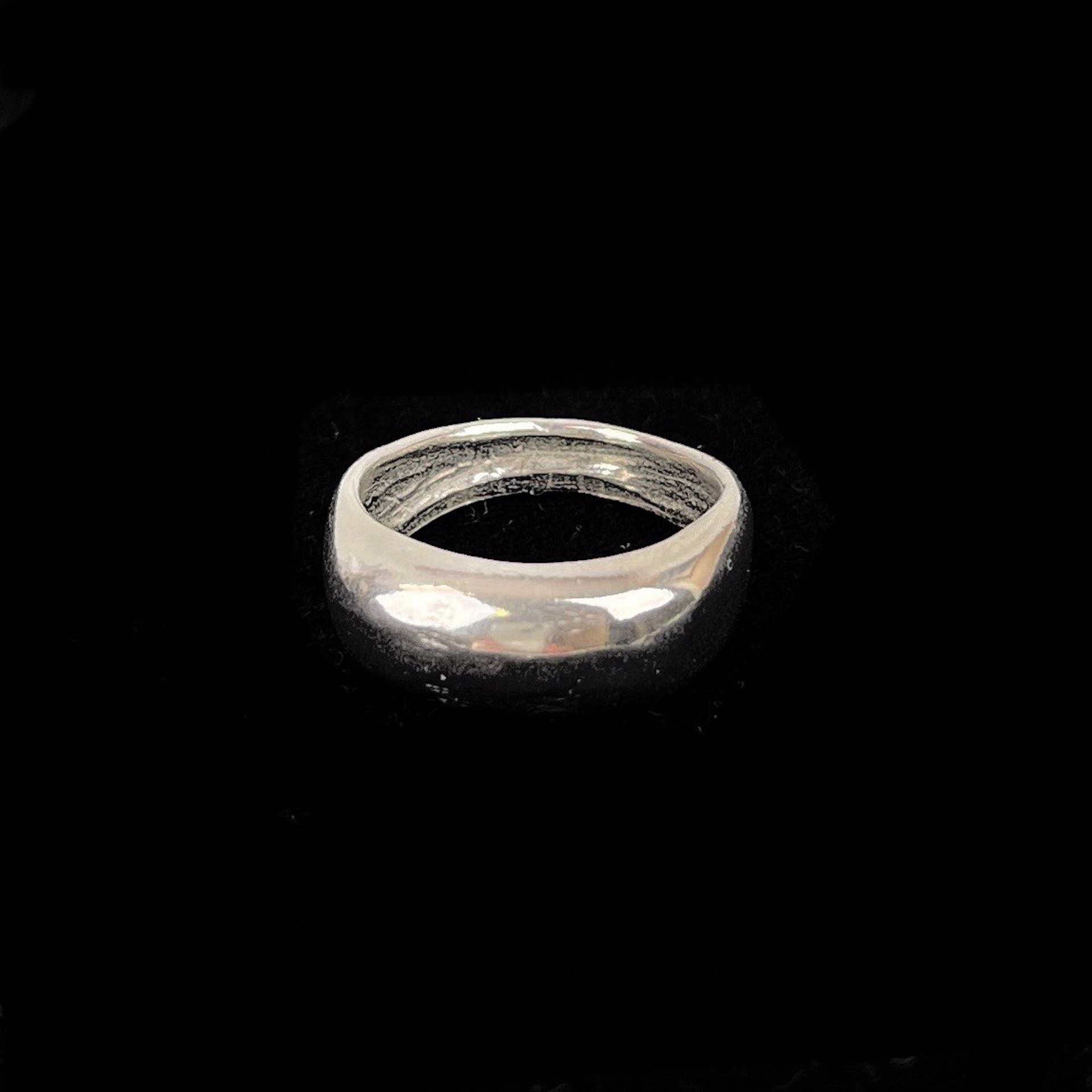 Organic Form Sterling Silver Ring Size 7 by Liz Hanson