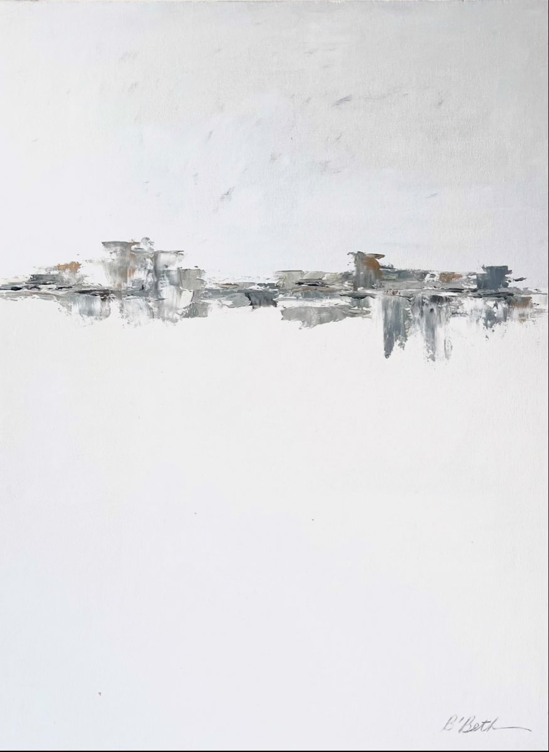 Abstract in Grey II by B’Beth Weldon