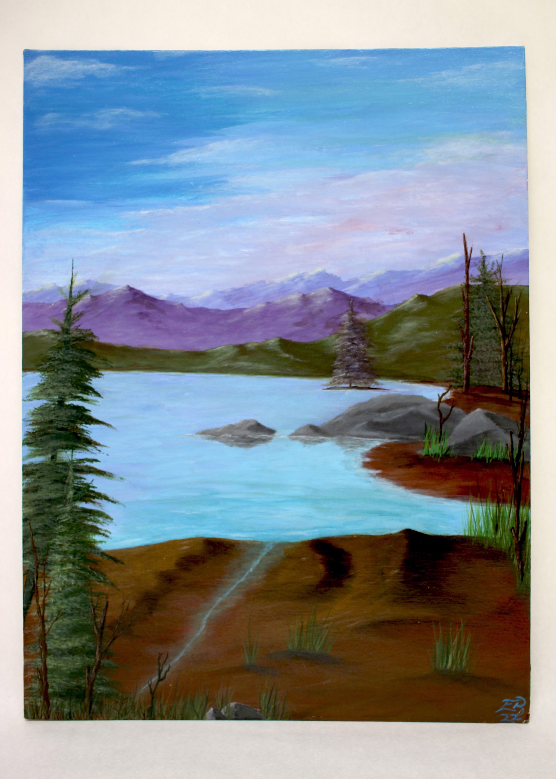 Mountain Lake by Eric Barnard
