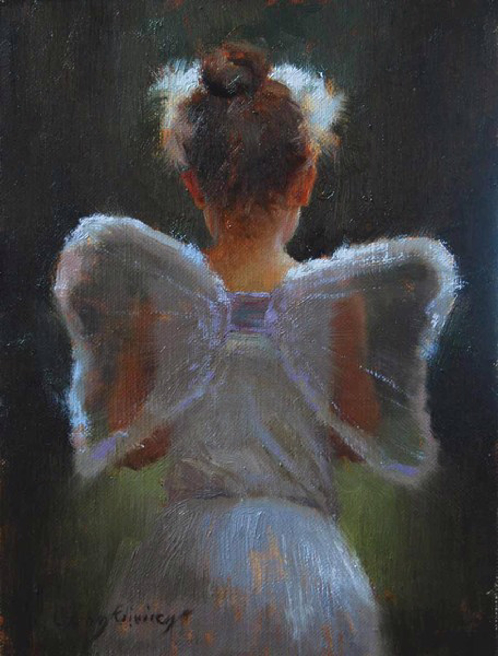 A Little Swan by Marci Oleszkiewicz