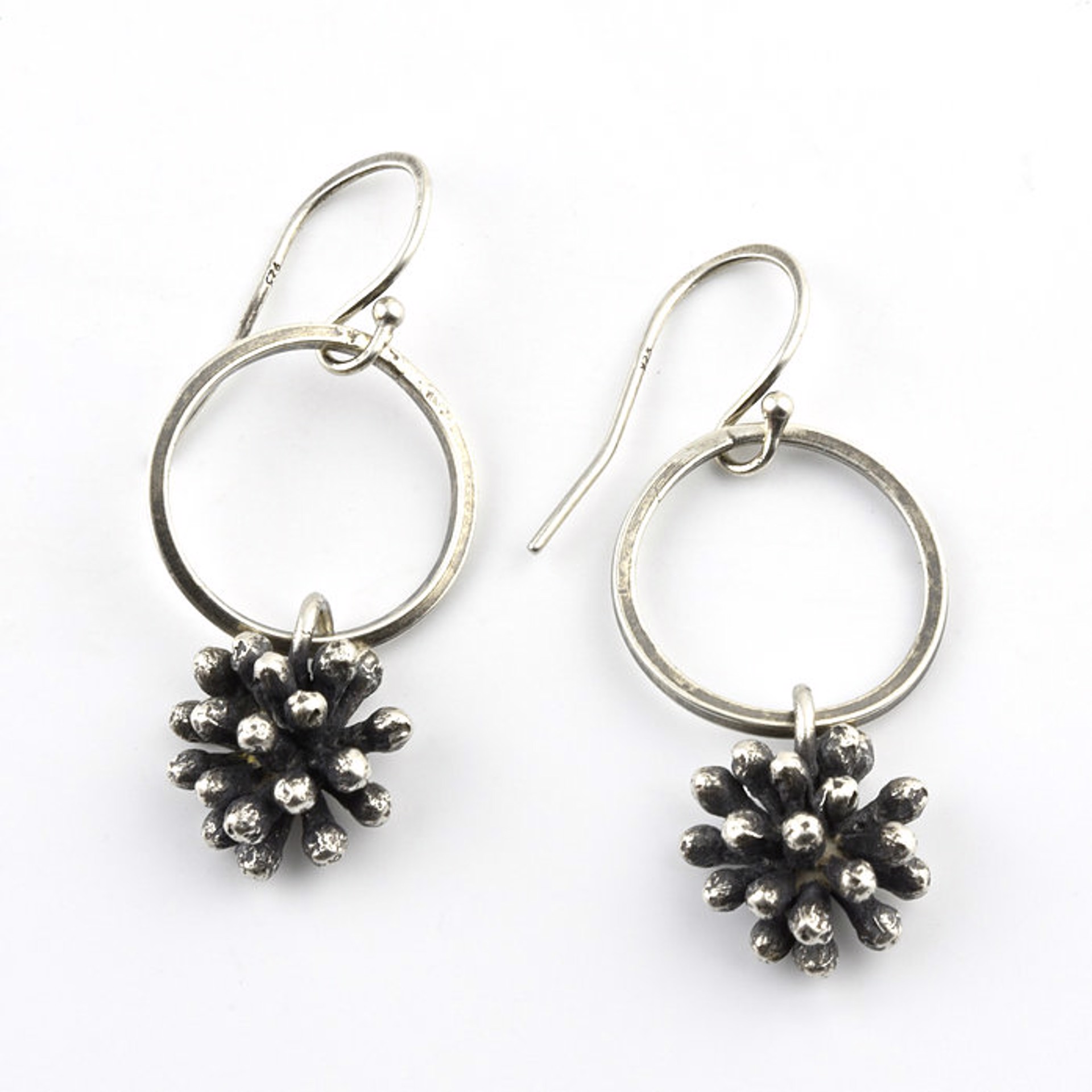 Mimosa Blossoms on Ring by April Ottey