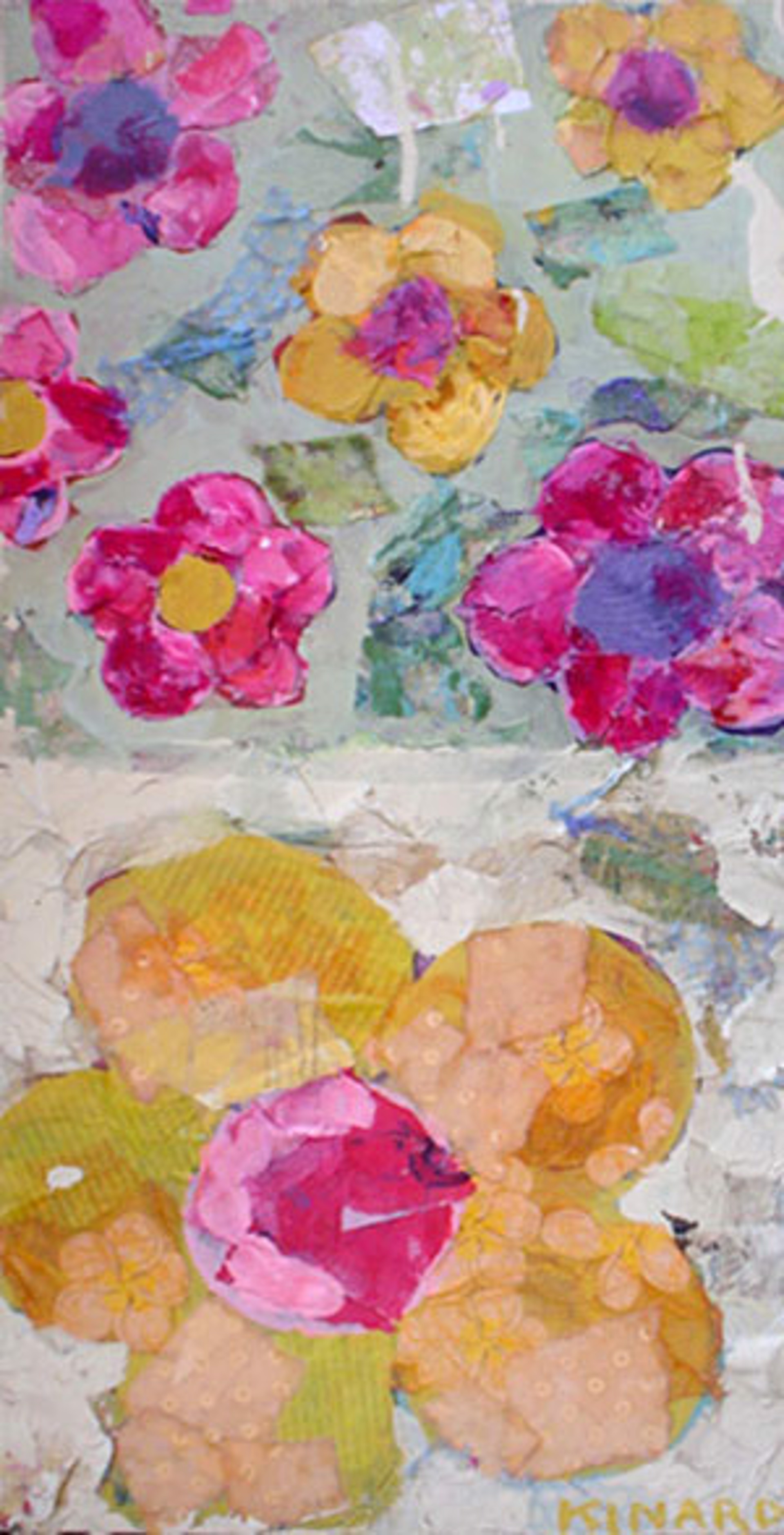 Polly Anna's Petals II by Christy Kinard