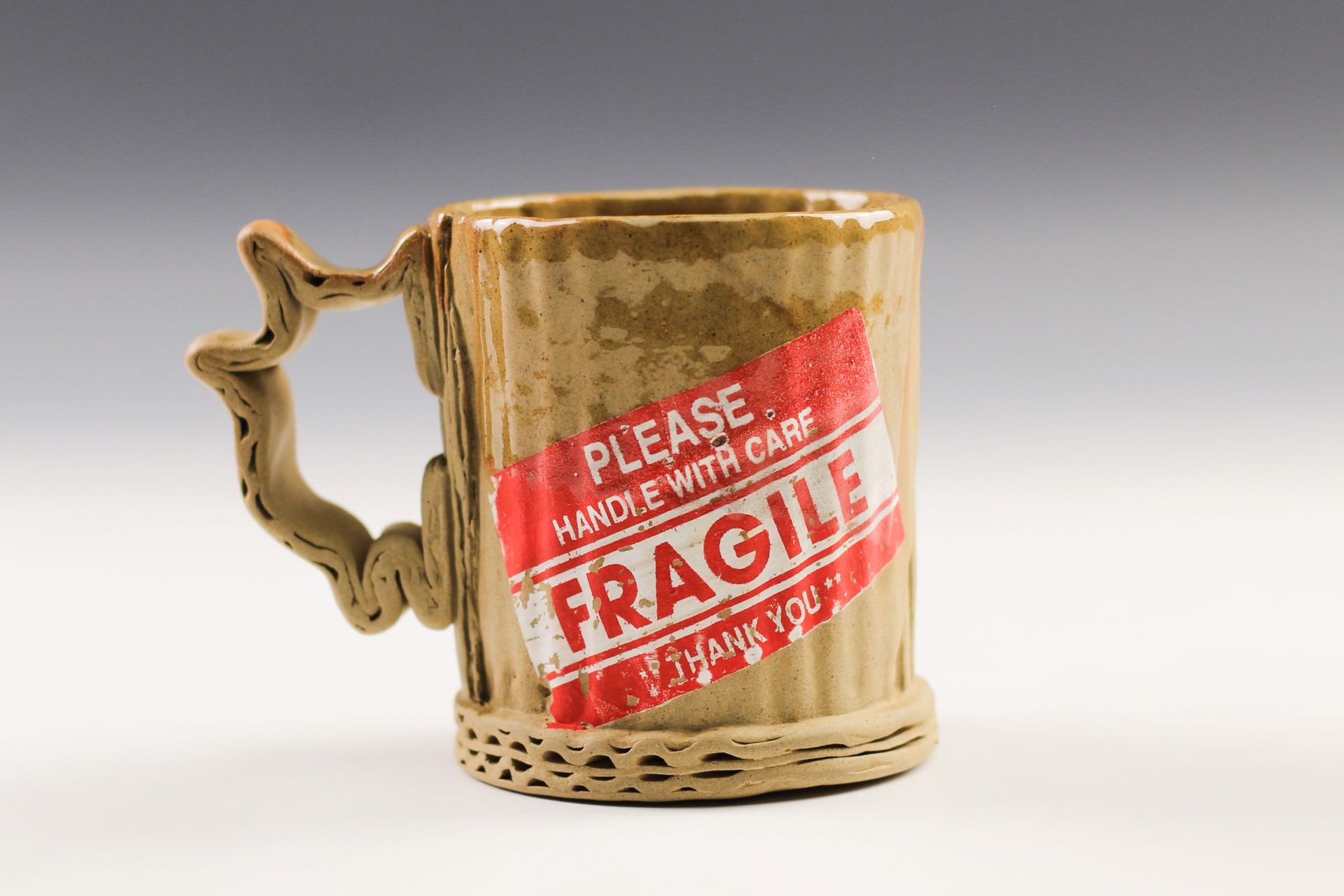 Fragile Mug by Tim Kowalczyk