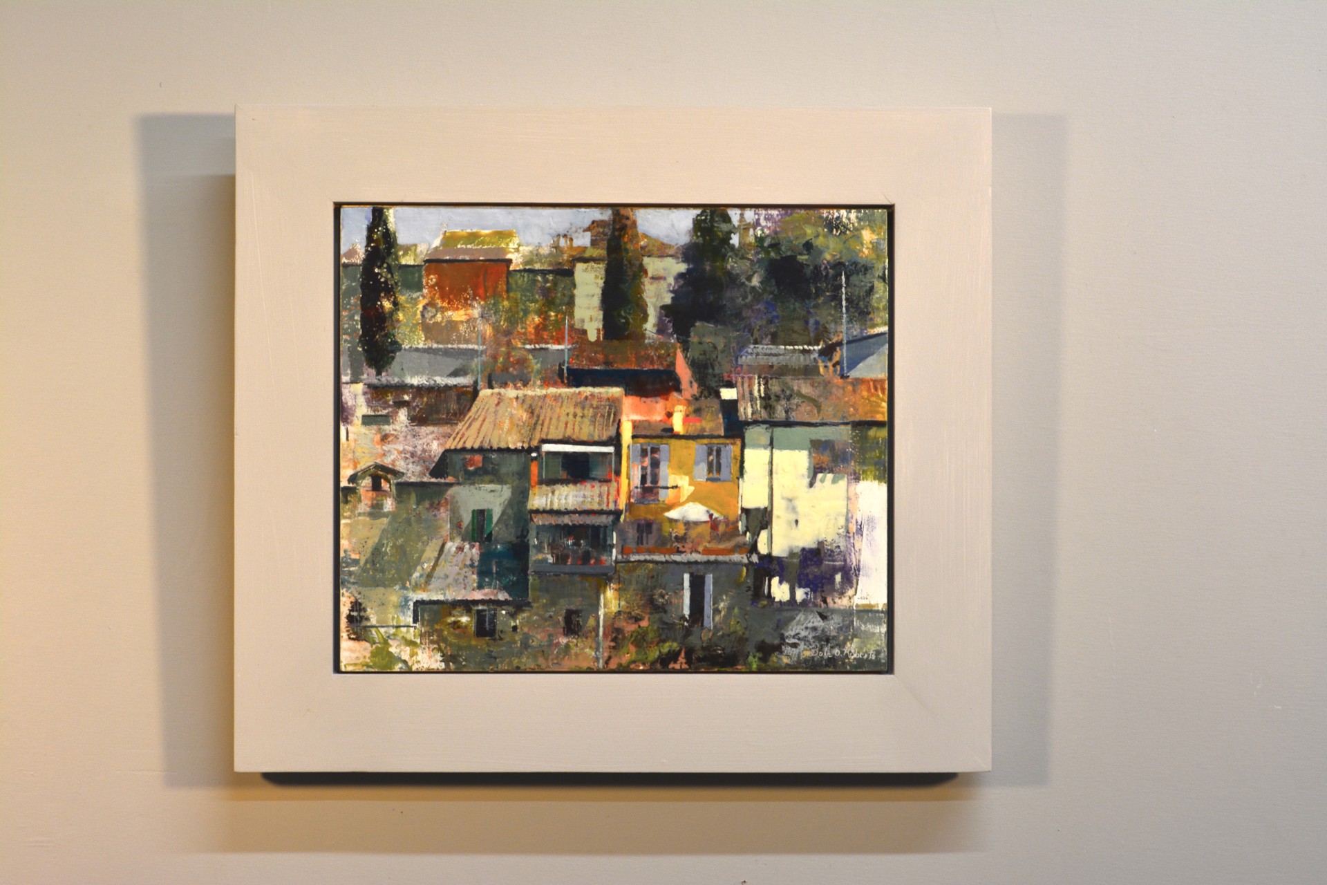 Tuscan Hill Town by Dale O Roberts