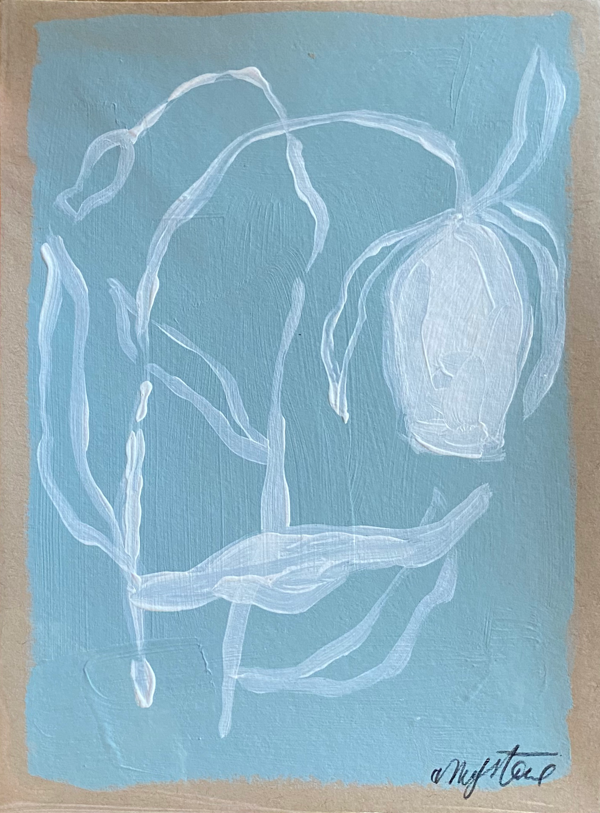 Wythe Blue Flora V by Amy Stone