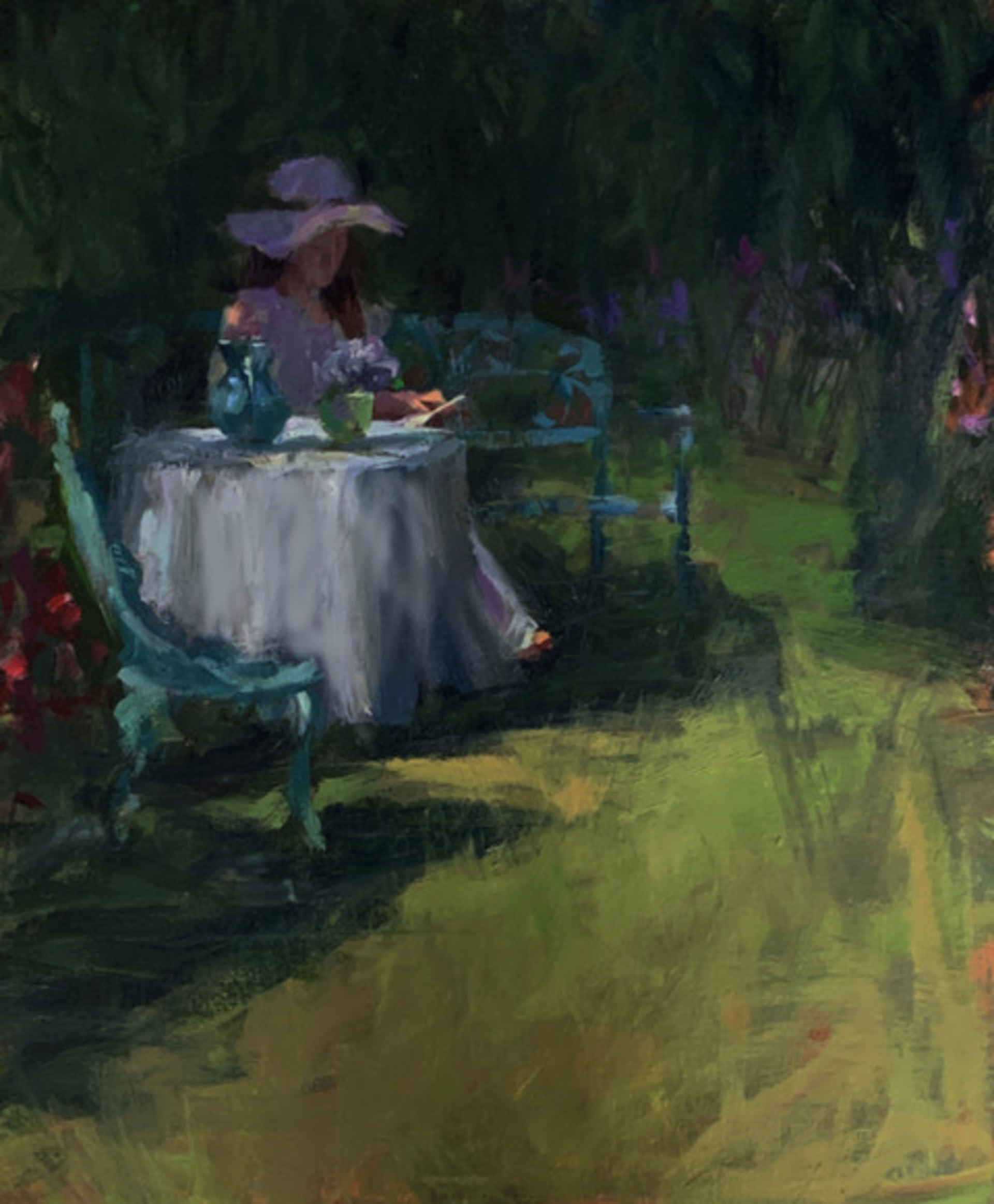 A Book in the Shade by Margaret Dyer