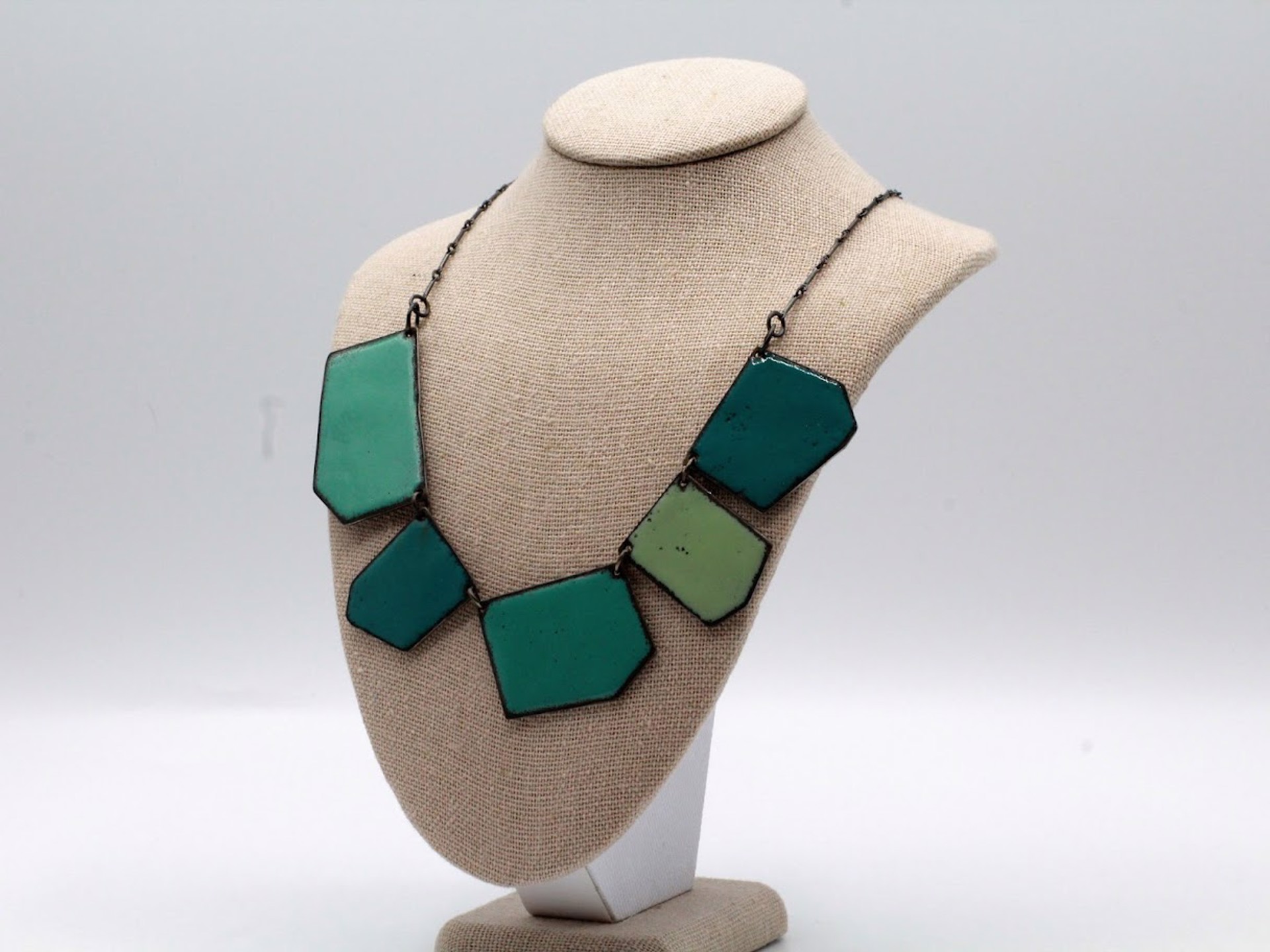 Tertiary Necklace - Turquoise by April Hale