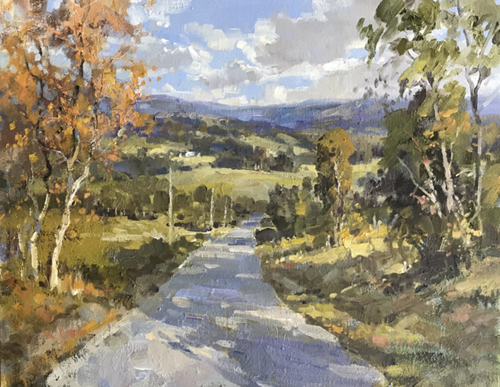Country Lane by Christine Lashley