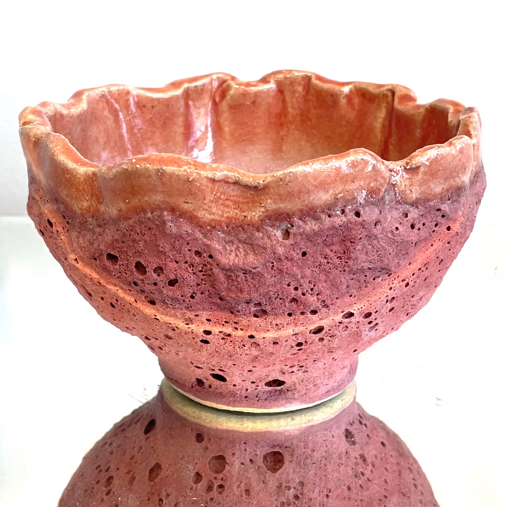 Small Rose Bowl MB23-02 by Marty Biernbaum