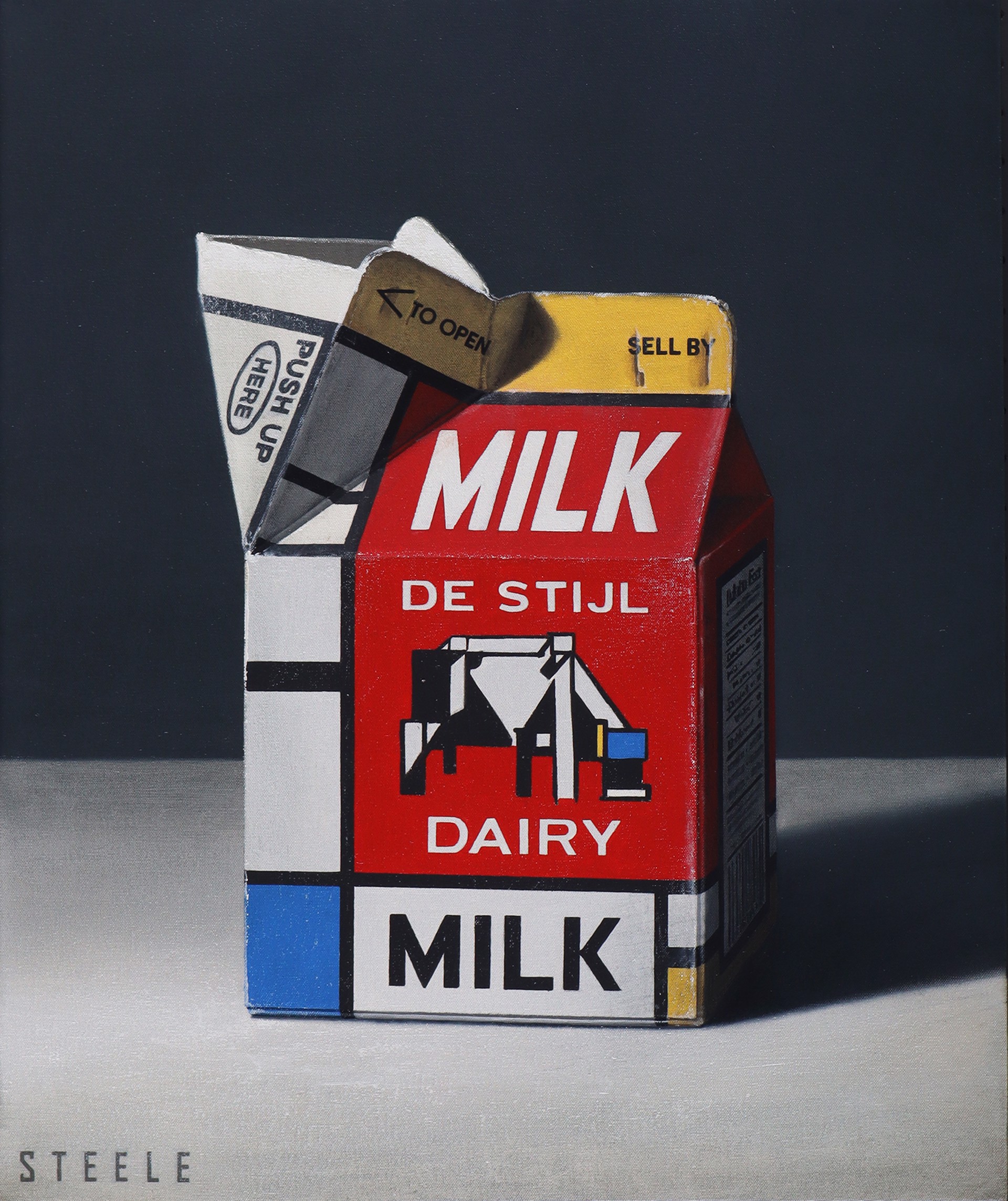 De Stijl Dairy Milk by Ben Steele