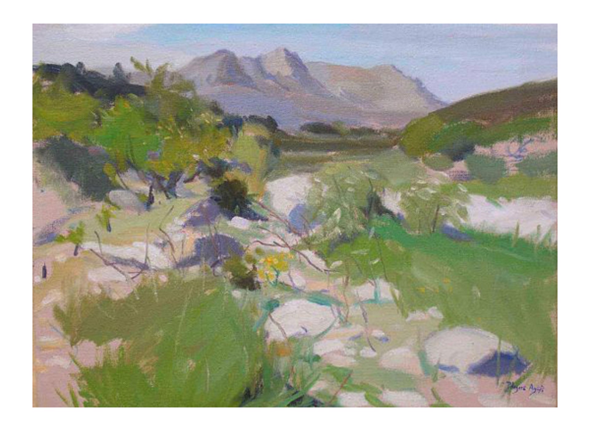 Distant Mountains by Pelegero Agusti