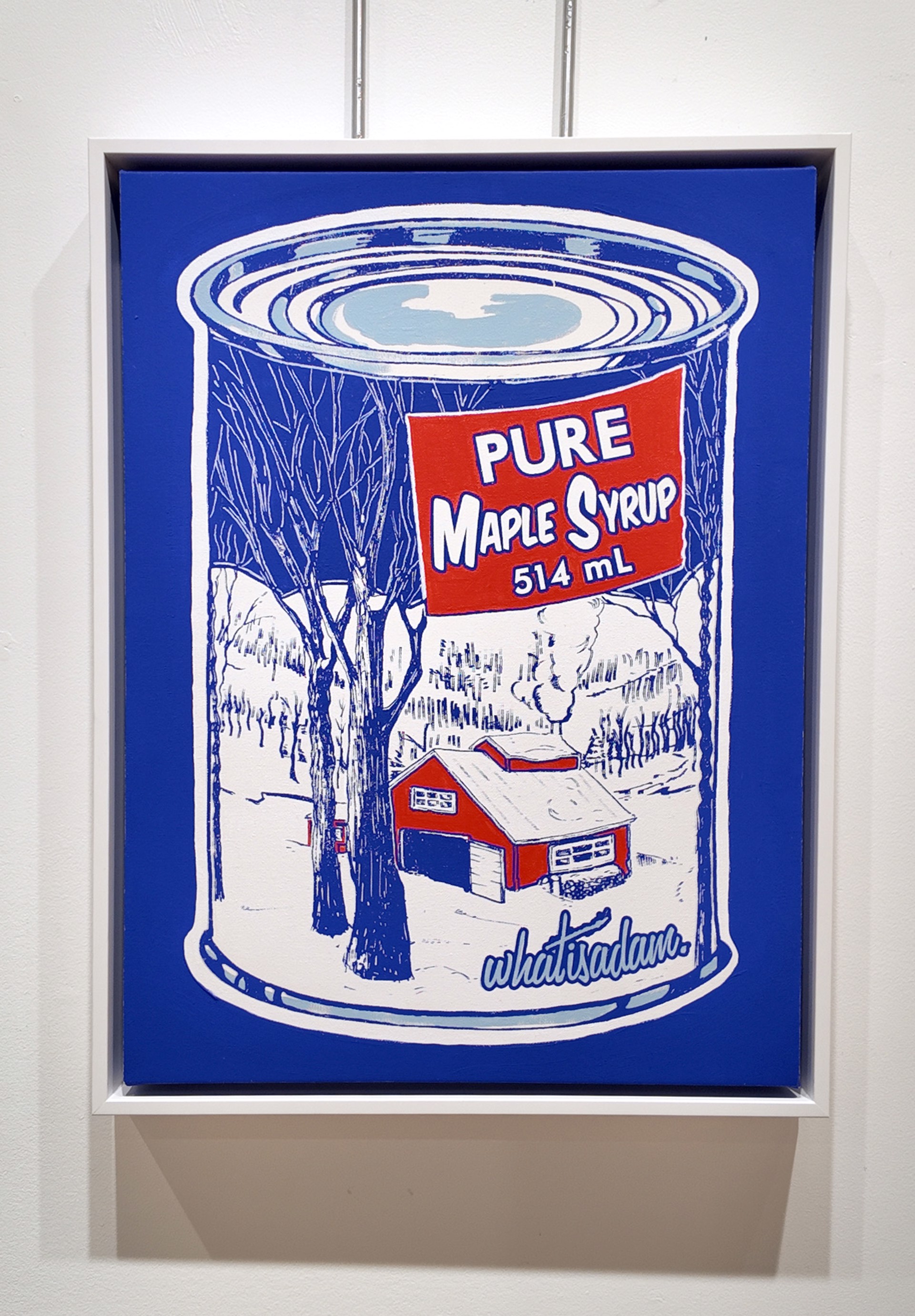 Maple Syrup (yves klein) by Whatisadam